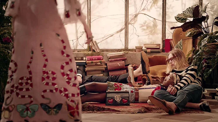 Gucci pre-fall 2016 campaign Photo: Glen Luchford