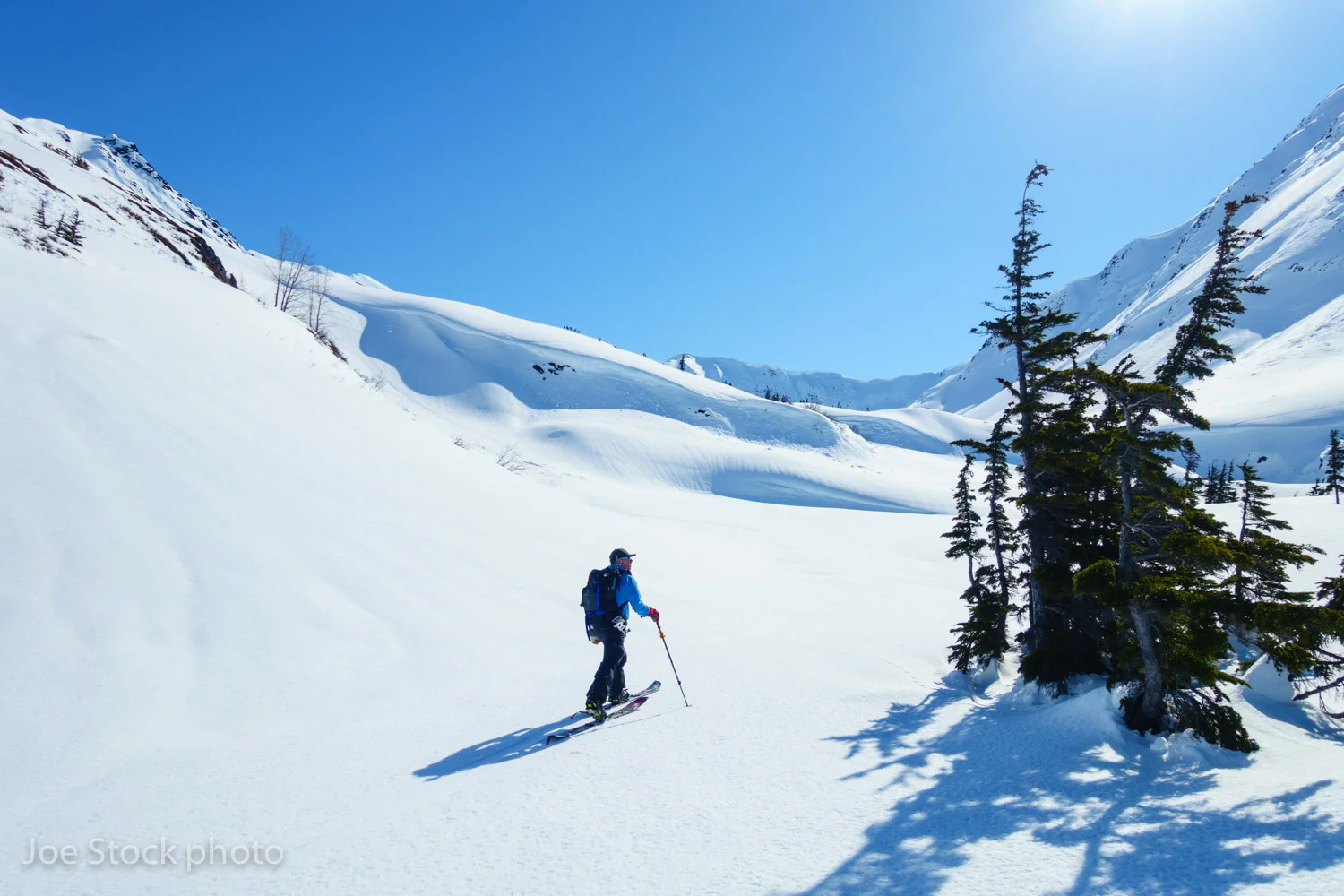 Backcountry ski course near Anchorage, Alaska with AMGA / IFMGA ski