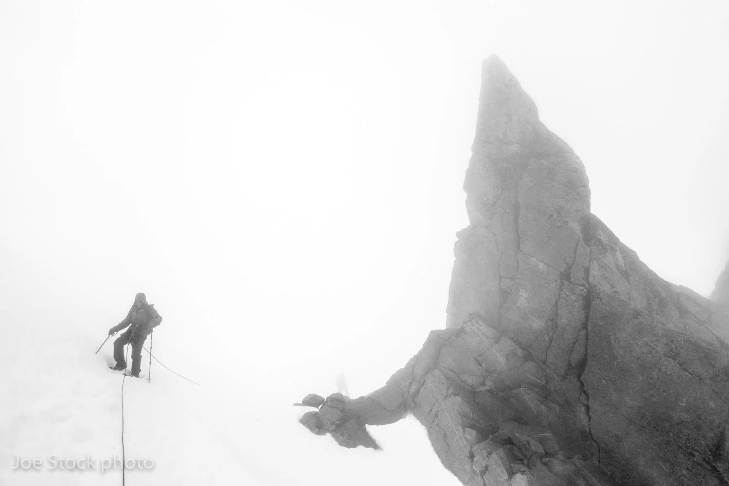 On this trip we climbed peaks every day. All of them with no sign of humans. I didn't even get a chance to knock down cairns. On this trip we had a lot of rain and snow. That’s the weather necessary for 4,000-foot mountains to be draped in thick glaciers.