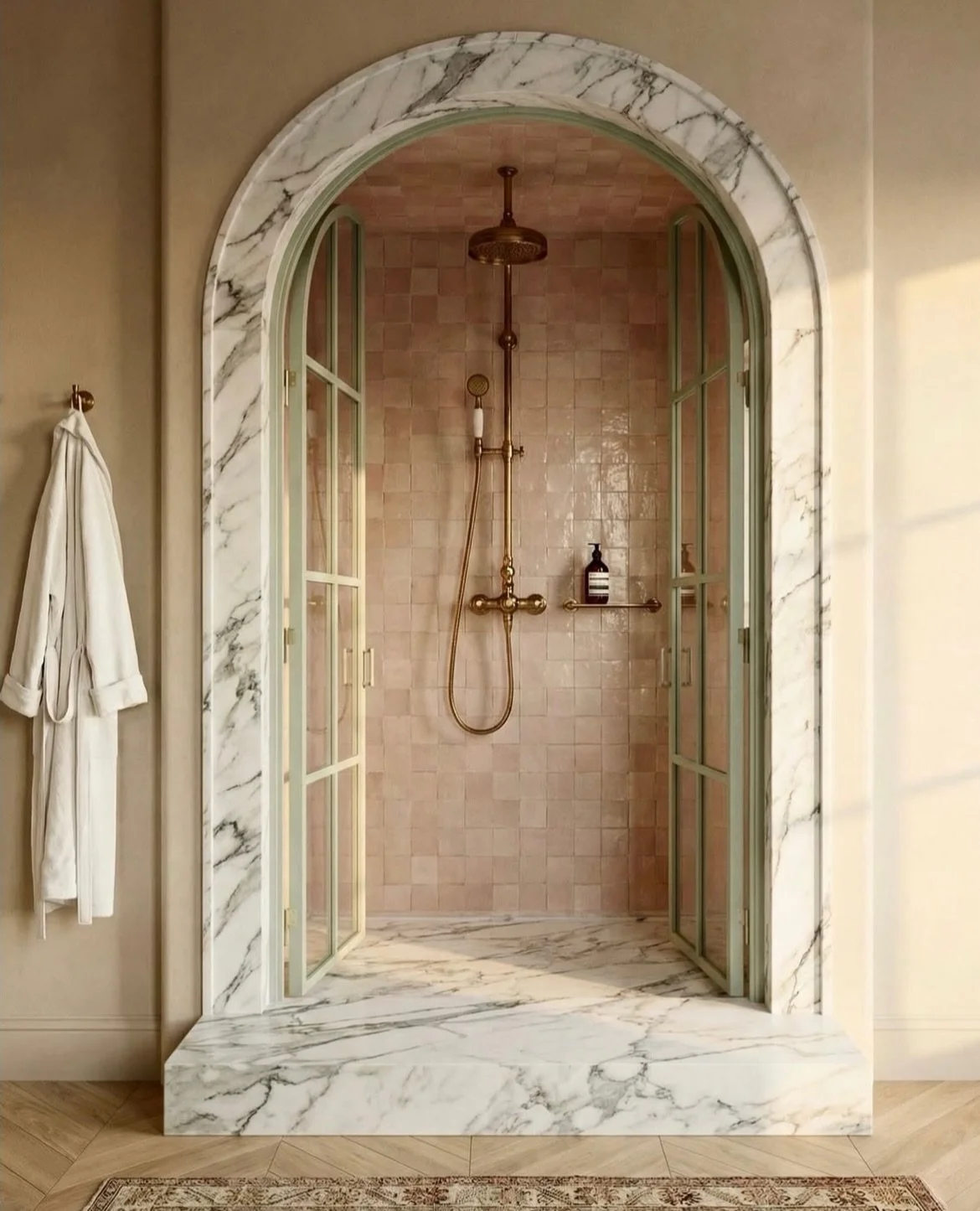 M O V E M E N T in marble ⁠〰️

#designinspo #bathroomdesign #design #tiles #marble