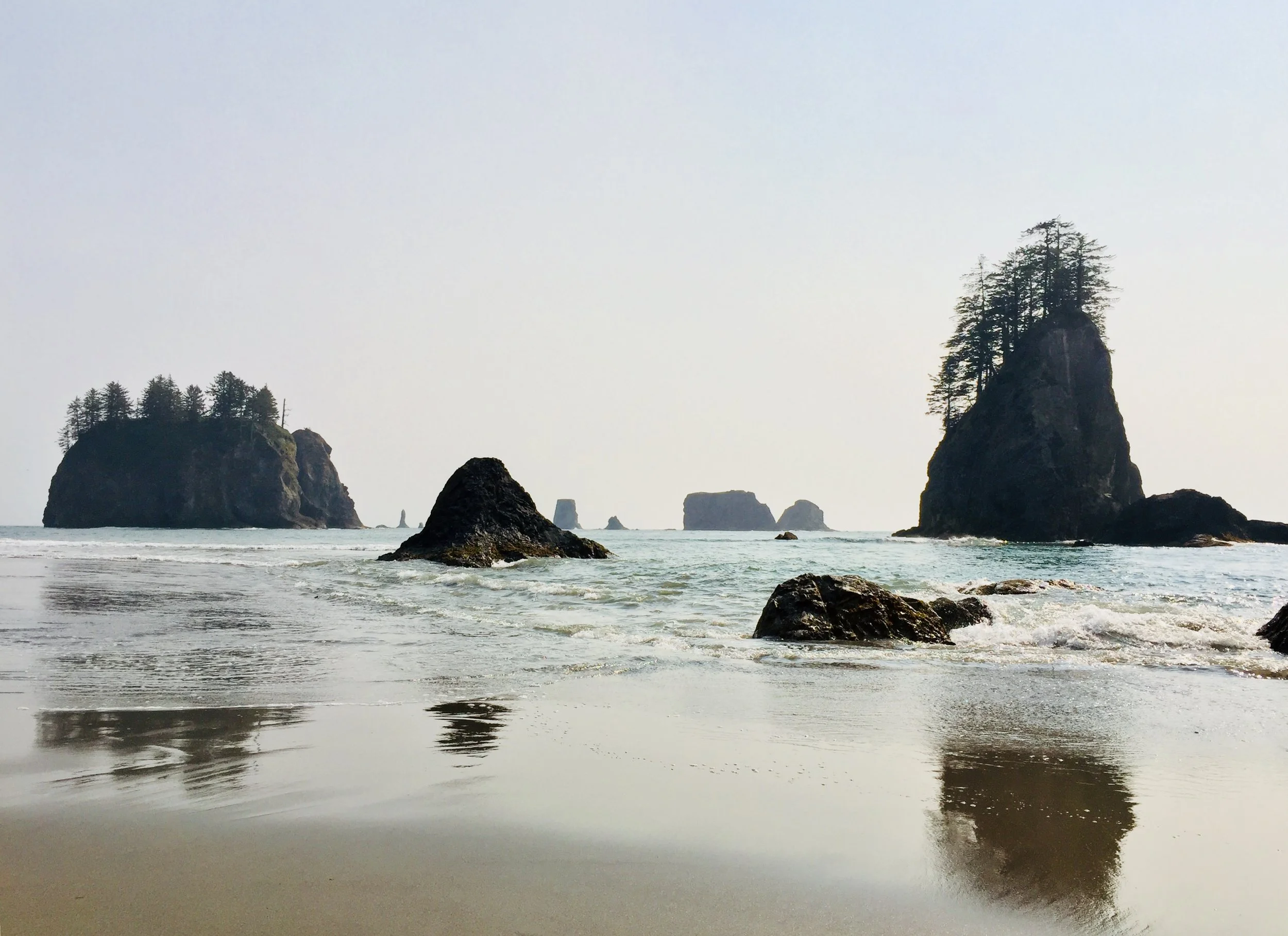 LA PUSH SECOND BEACH - QUILEUTE NATION - WASHINGTON 