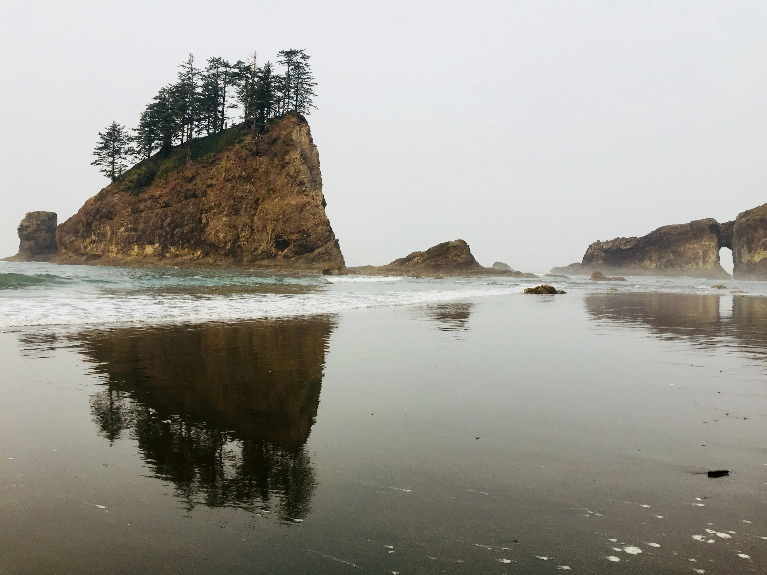 LA PUSH SECOND BEACH - QUILEUTE NATION - WASHINGTON 