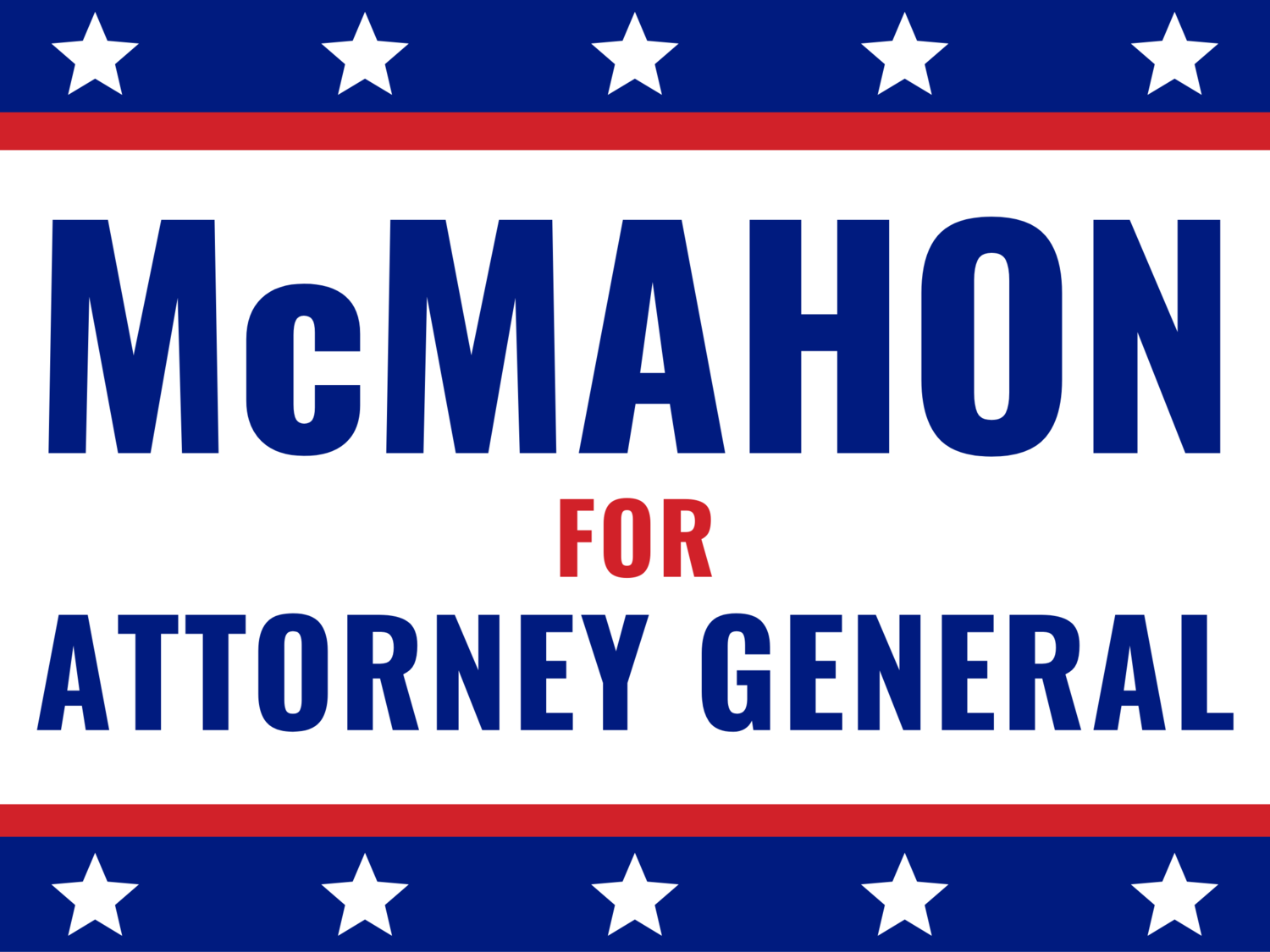 Jay McMahon for Attorney General