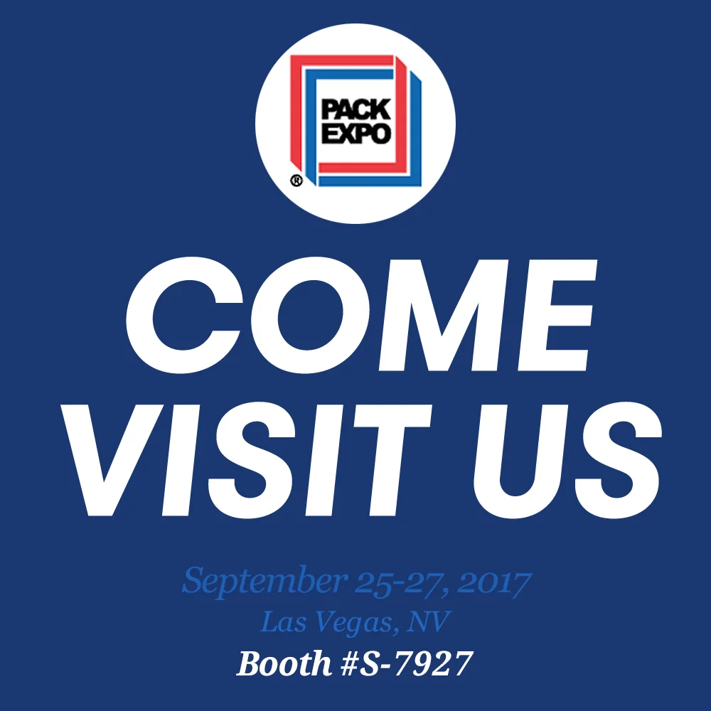 Come visit us at PACKEXPO 2017