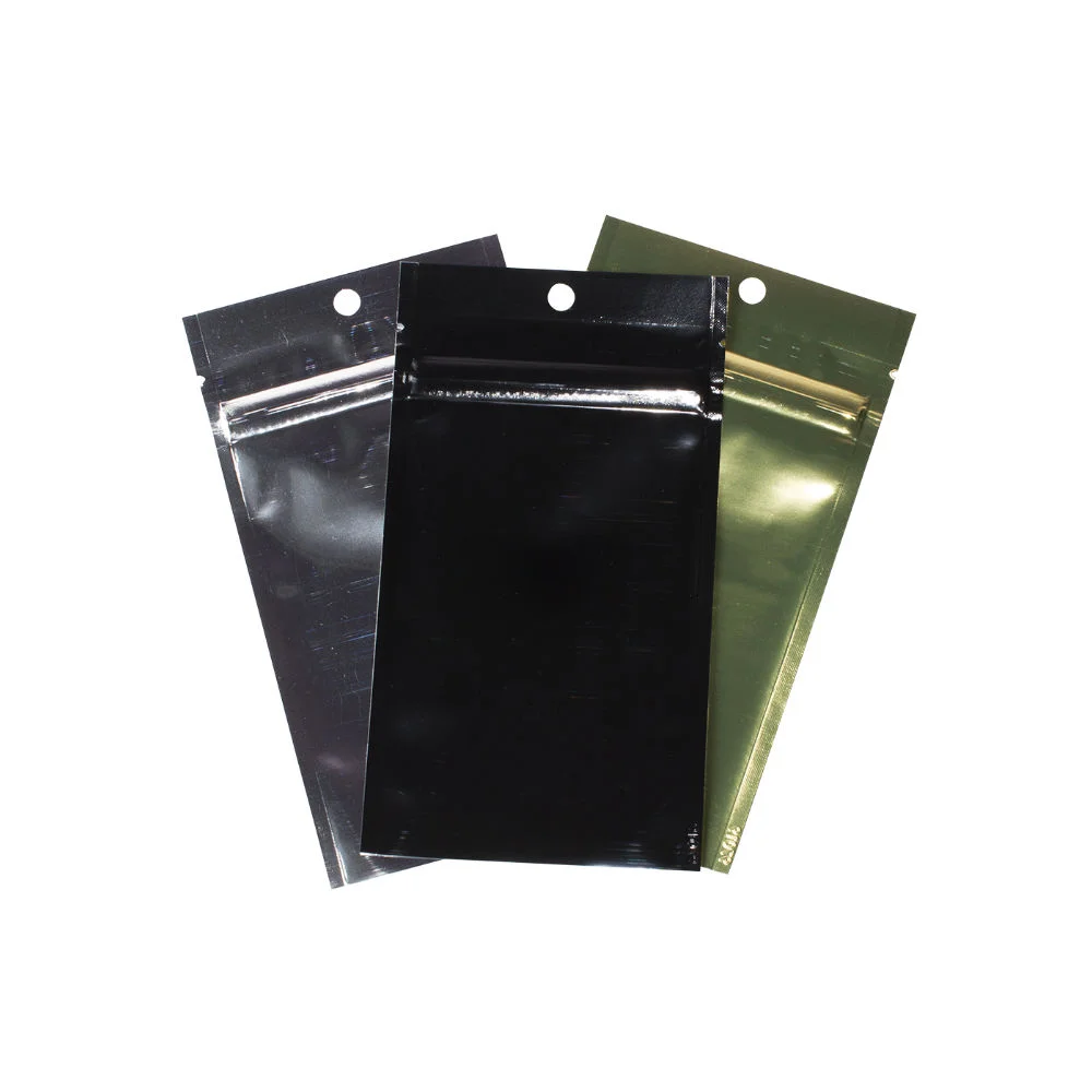 3 Side Seal Tamper Evident Zip Flat Pouches — Sealer Sales, Inc.