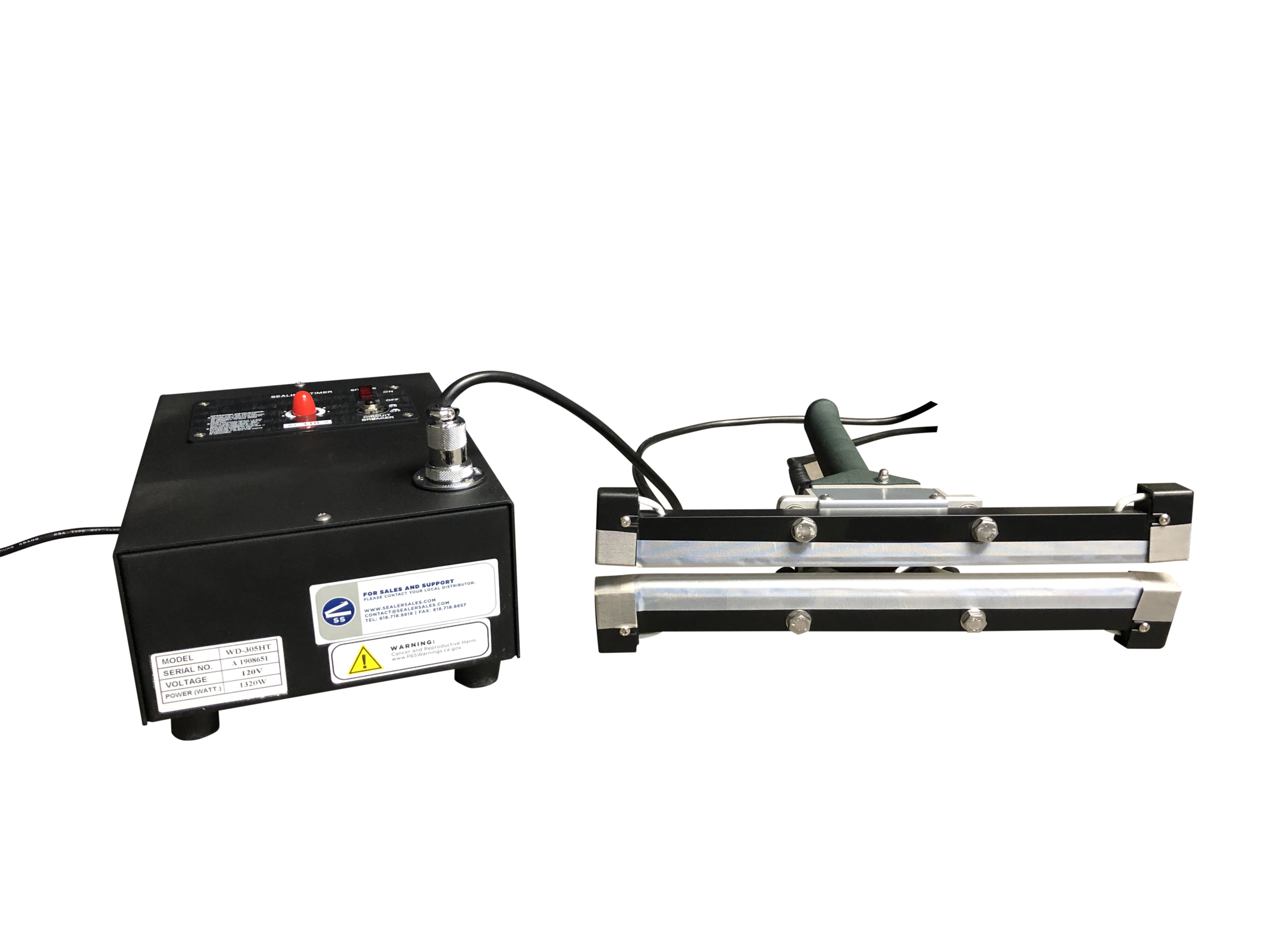 WSeries Heavy Duty Double Impulse Portable Sealer — Sealer Sales, Inc.