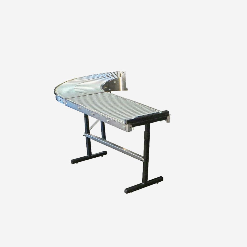 SS-Series Gravity Curved Conveyors