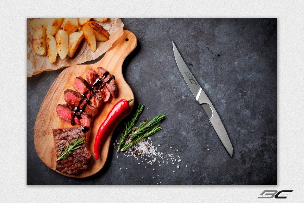 STEAK KNIFE SET BUGATTI FILIPPO — Travaglini