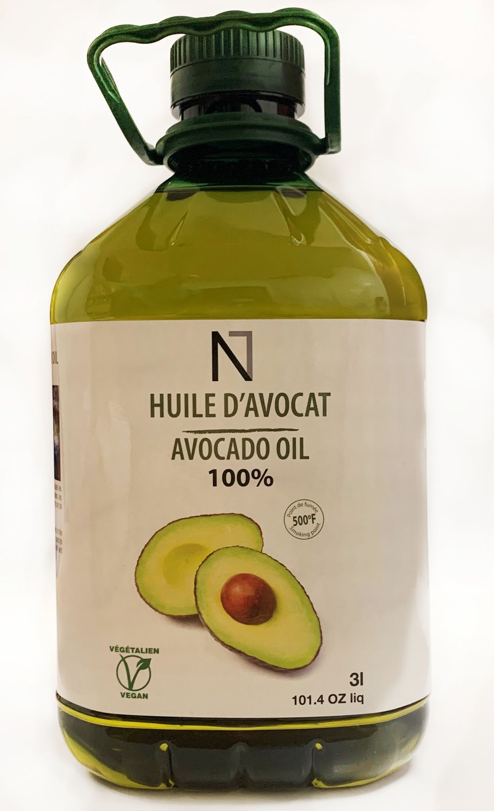 Avocado oil in 3 lt pet / Huile d'avocat 3 lt — Travaglini