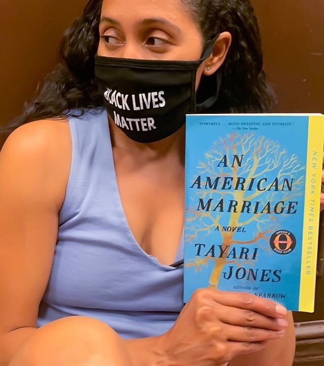 I placed this book on my summer reading list, so I picked up a copy yesterday and am ecstatic to get to it. #tayarijones is my author of choice &amp; #anamericanmarriage is my book selection for this week&rsquo;s summer reading. 📖&hearts;️