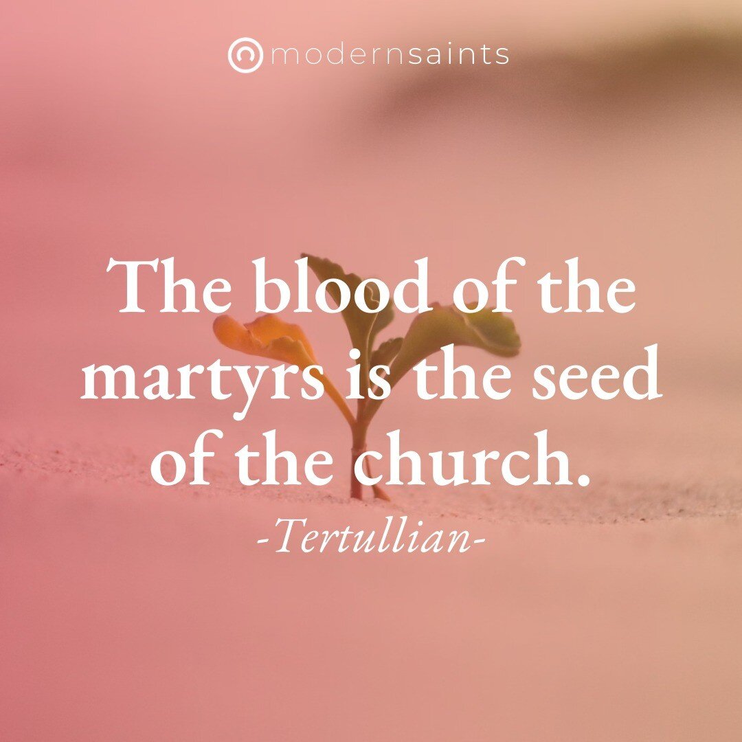 Learning about and studying our spiritual ancestors is one of the best ways to honor them, especially the ones that gave their life for the life of the Church.

Below is a short list of some of these martyrs throughout our history (from thepersecuted