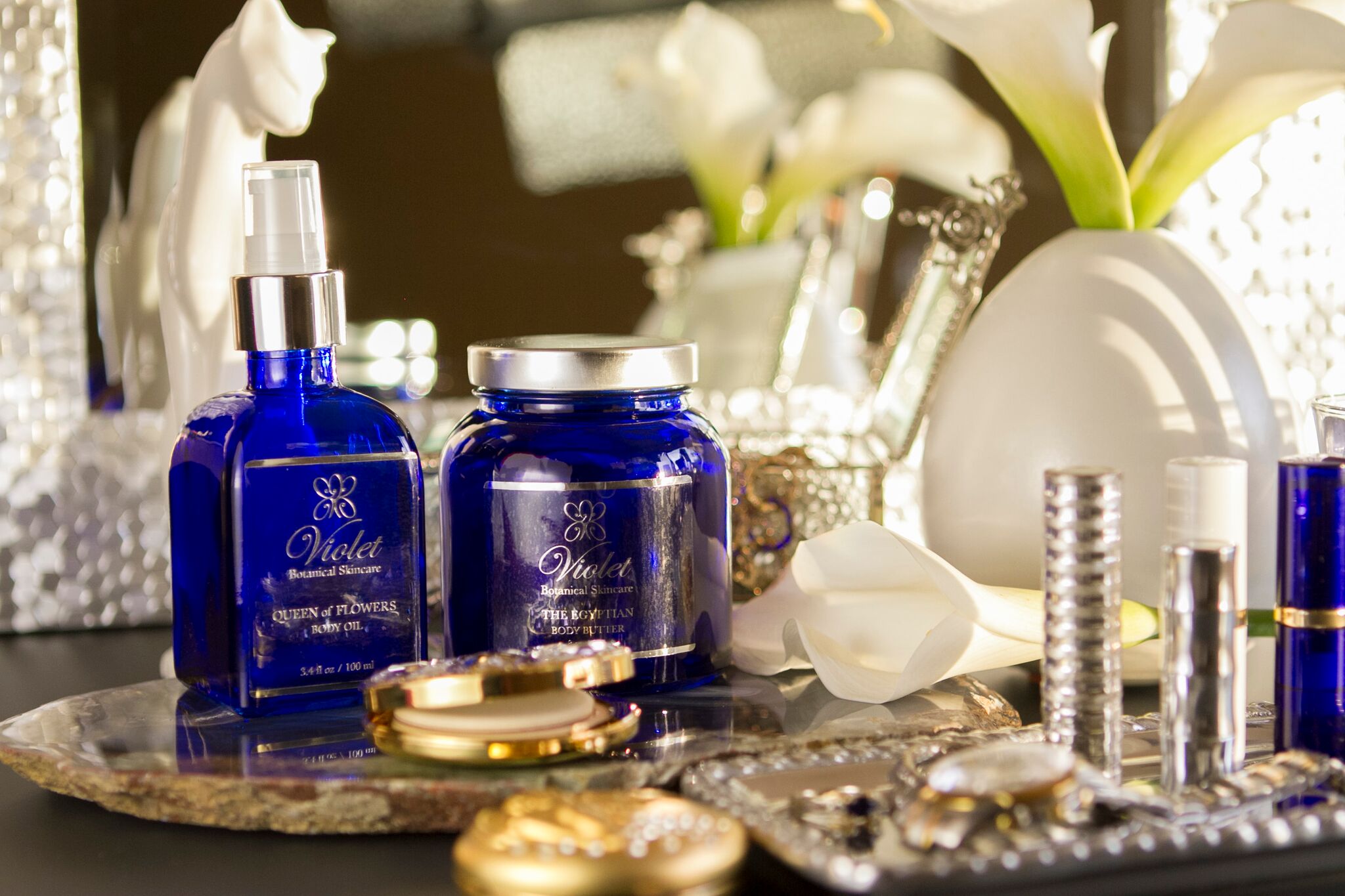 Photo courtesy of Violet Botanical Skincare