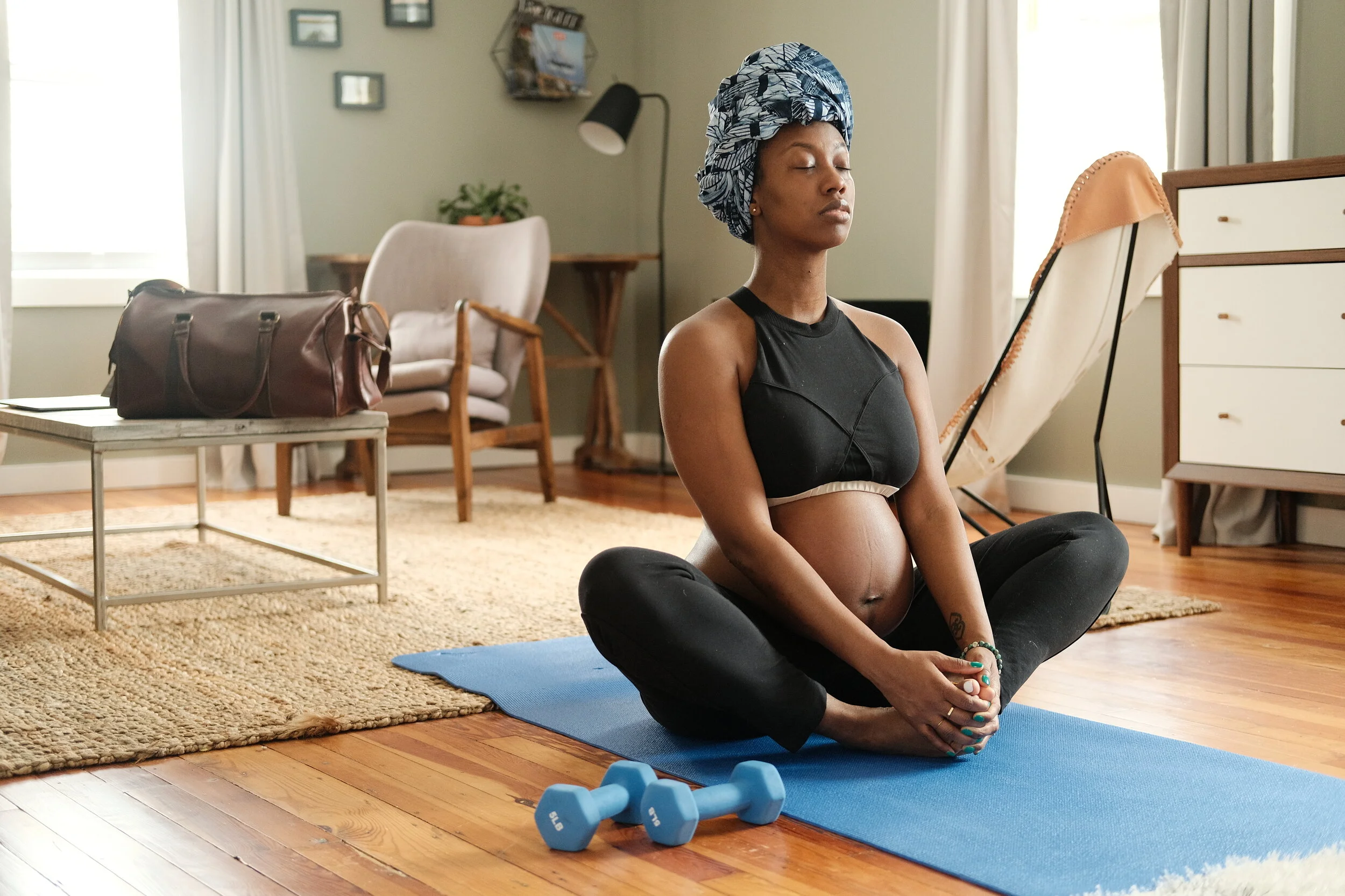 My 3rd Trimester Is A Balance of Mental Preparation, Body Movement, Rest &amp; Comfort While  Wearing WOC-Owend Eco Fashion 