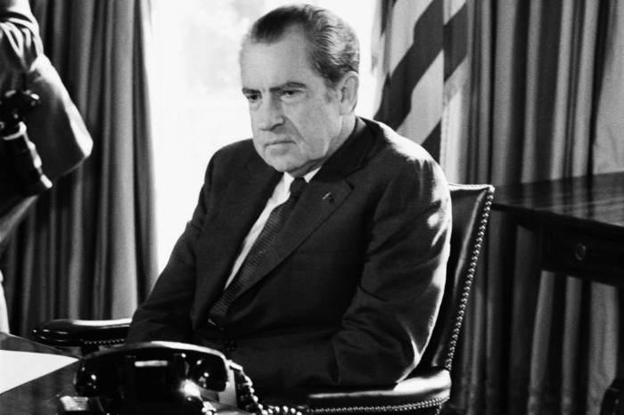 Richard Nixon loving, laughing, living.