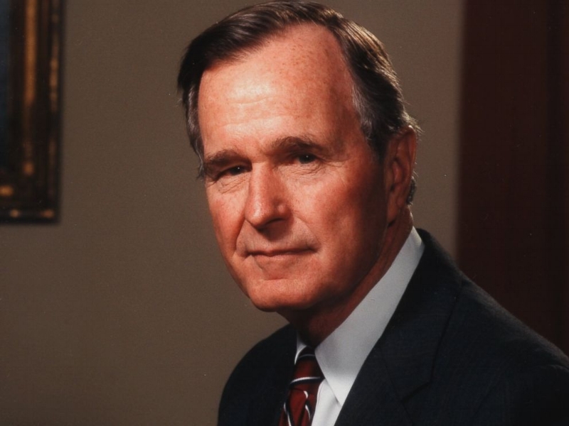 George H. W. Bush the first Byronic President
