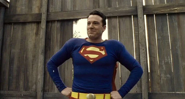 Ben Affleck as superman in hollwoodland