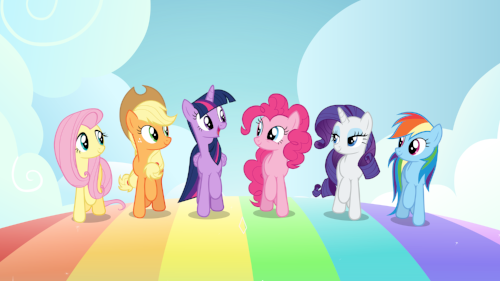 My Little Pony look a these ponies 