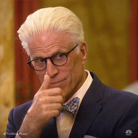 Ted Danson as Michael, the architect of The Good Place where Eleanor and her fellow humans reside. He exhibits a deep fascination for humans and human life, delighting from things ranging from paperclips to suspenders to car keys. In the first-season finale, it is discovered that he is a Bad Place demon who constructed a fake "Good Place" to torture Eleanor, Chidi, Tahani, and Jason. Unfortunately, he ends up repeatedly restarting his experiment due to Eleanor (and one time Jason) always figuring out that "The Good Place" is "The Bad Place", leading to his routine failure, as well as hiding the constant resets from Shawn in order to avoid "retirement" (an euphemism for an eternity of torture). As part of a truce he makes with Eleanor so his failing project will not be exposed and a chance to reform his behavior, Michael agrees to let the humans keep their memories and help them get into the true Good Place as well as to take Chidi's ethics lessons.