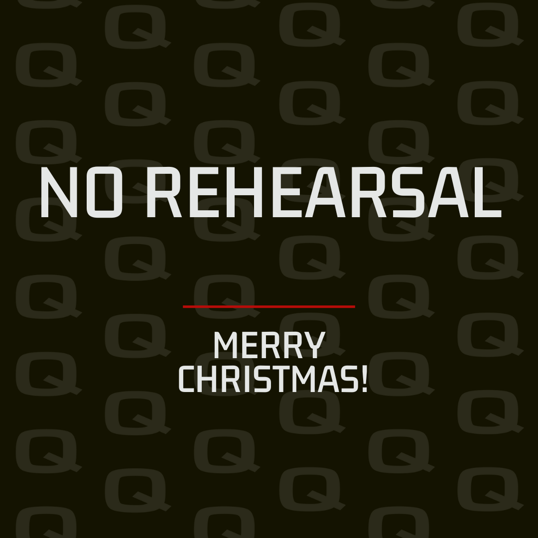 No Rehearsal - "Christmas"