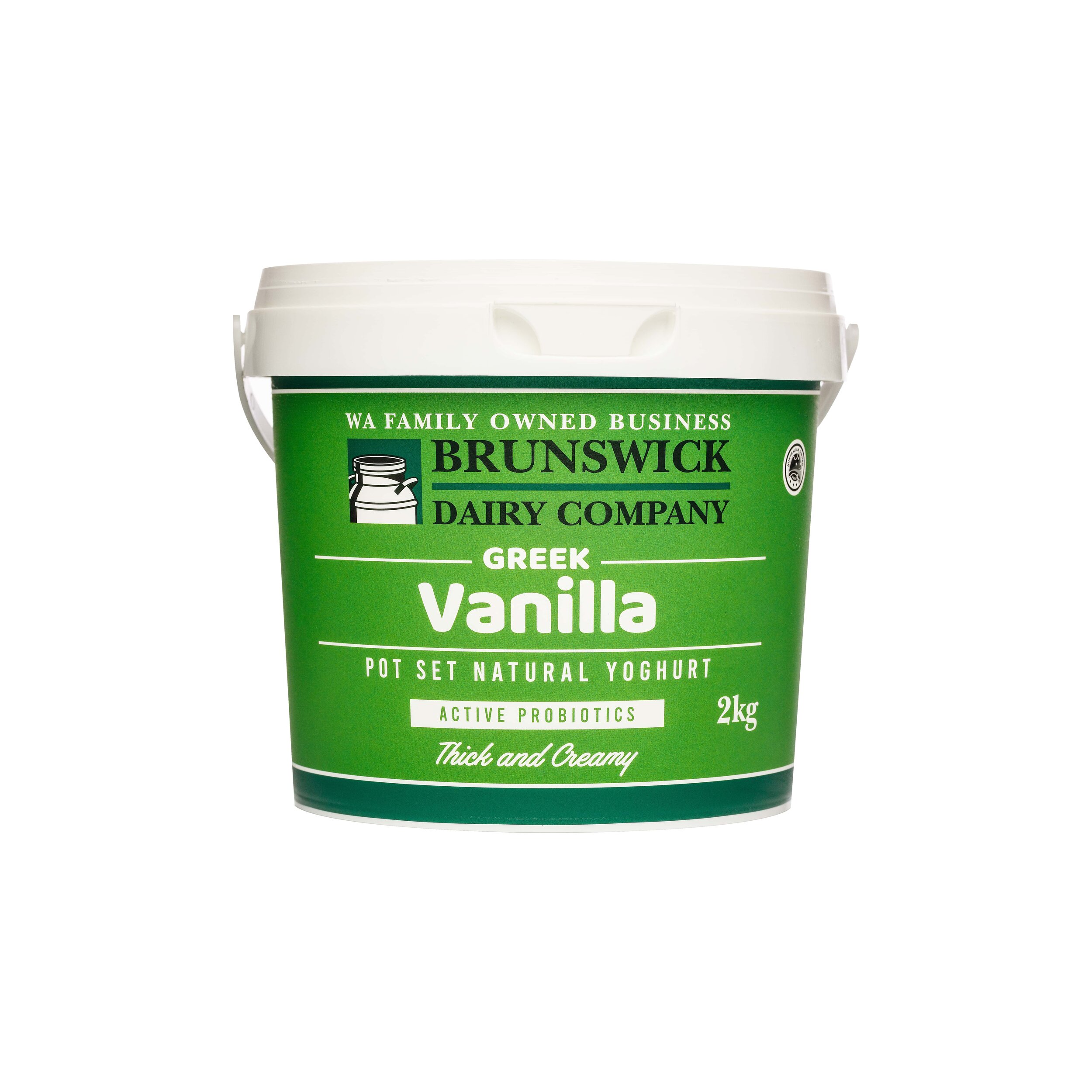 Brunswick Greek Vanilla Yoghurt 2kg