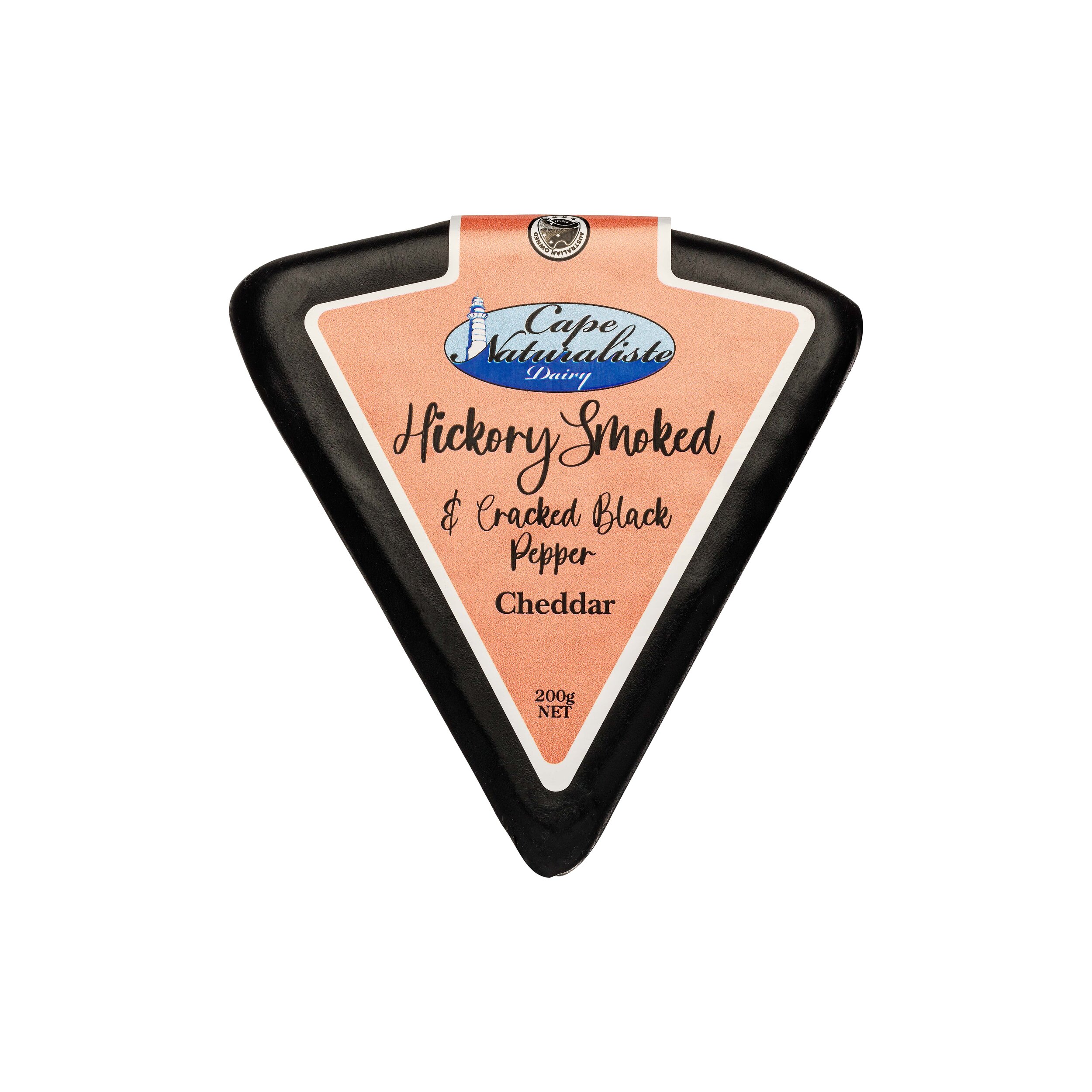 Cape Naturaliste Dairy Hickory Smoked and Cracked Pepper 200g
