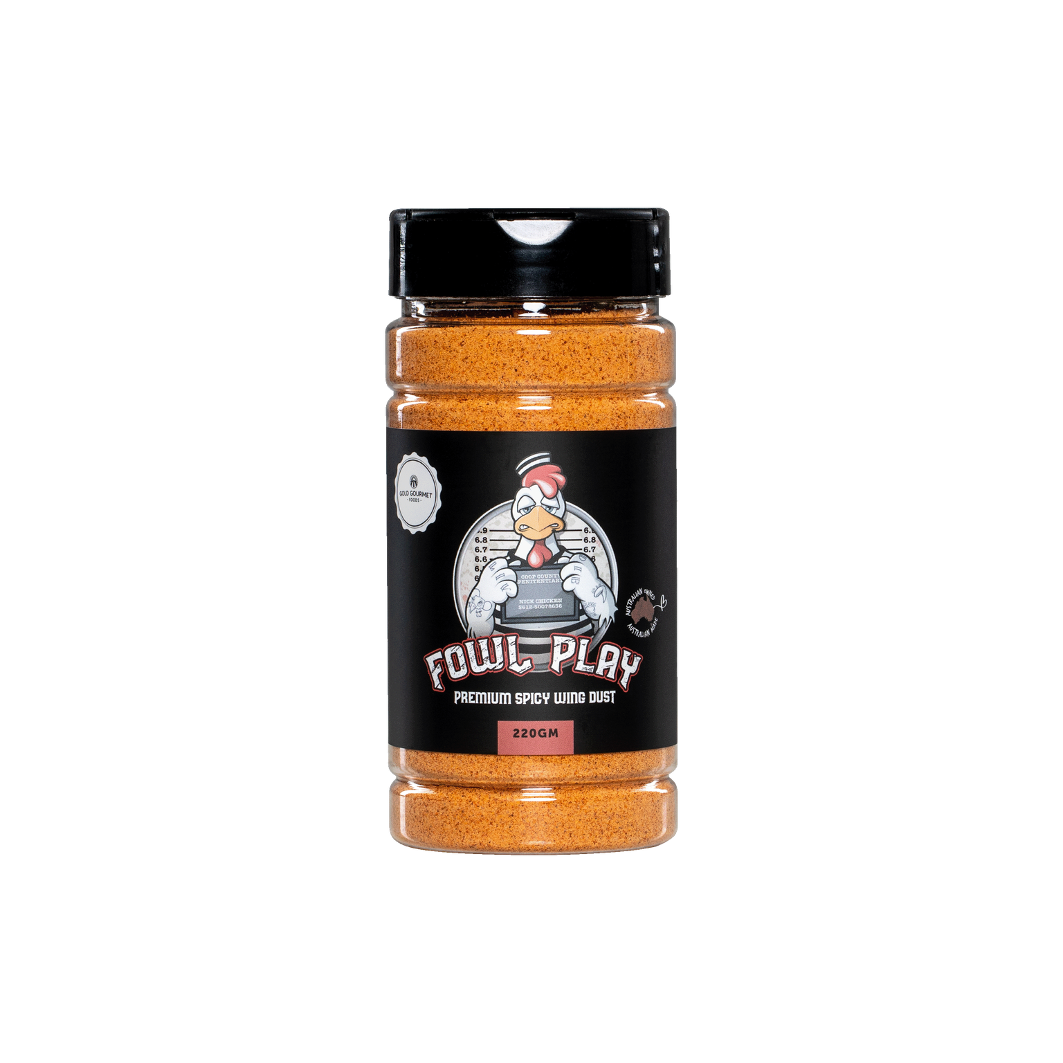 FOWL PLAY Premium Spicy Wing Dust 220g