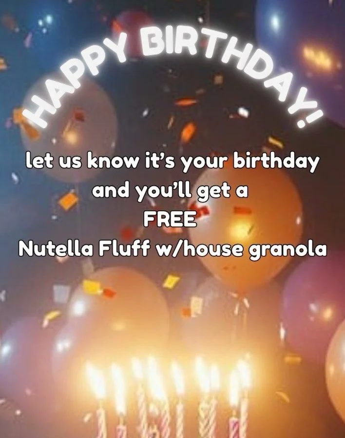 DYK? January&rsquo;s a tough month for a birthday! Let us help you celebrate!
#happybirthday #nutella #fluff #crepespaulette #crepespaulettefayetteville