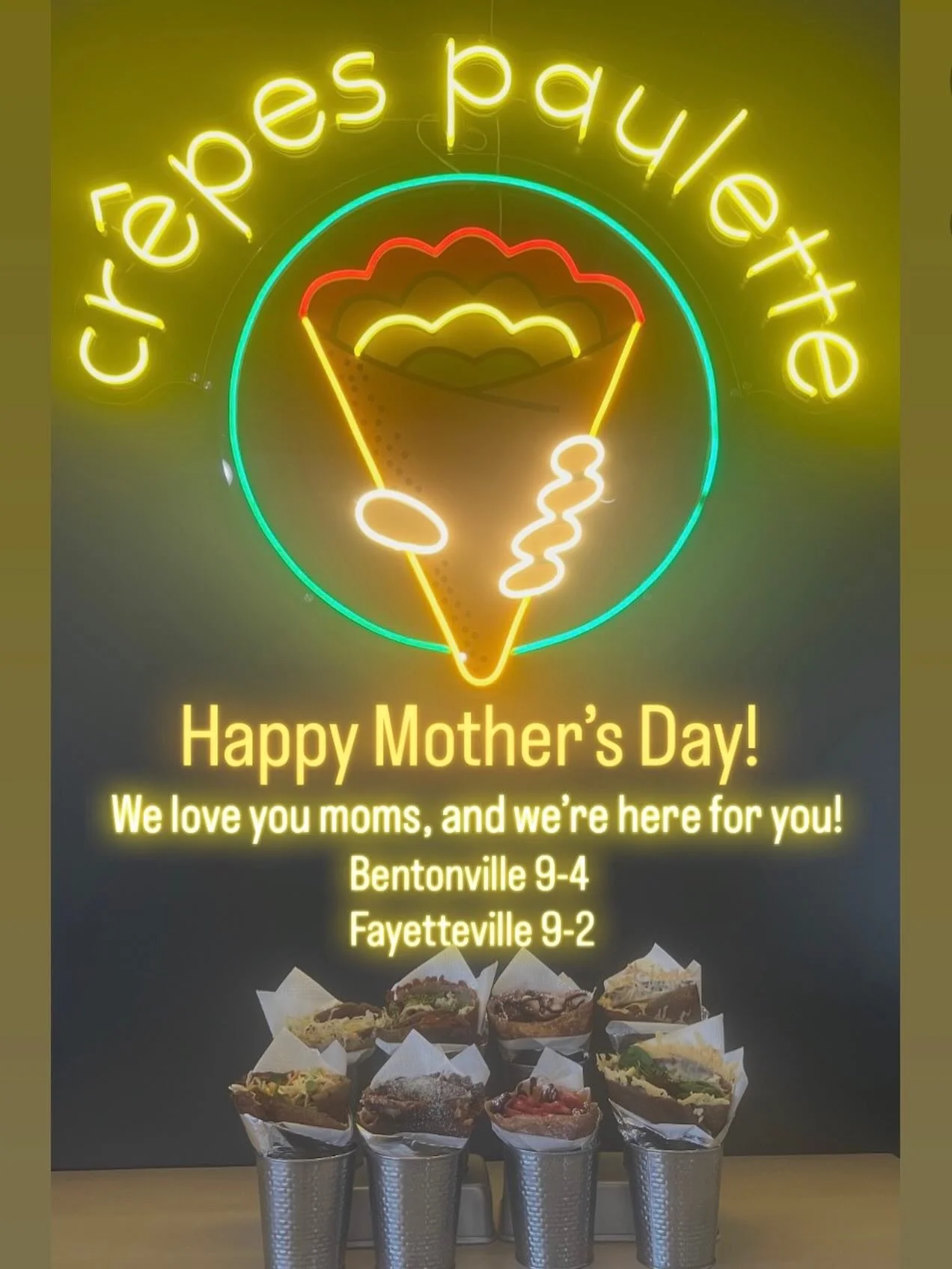 💛💛💛#littletreat #mothersday #love #crepes