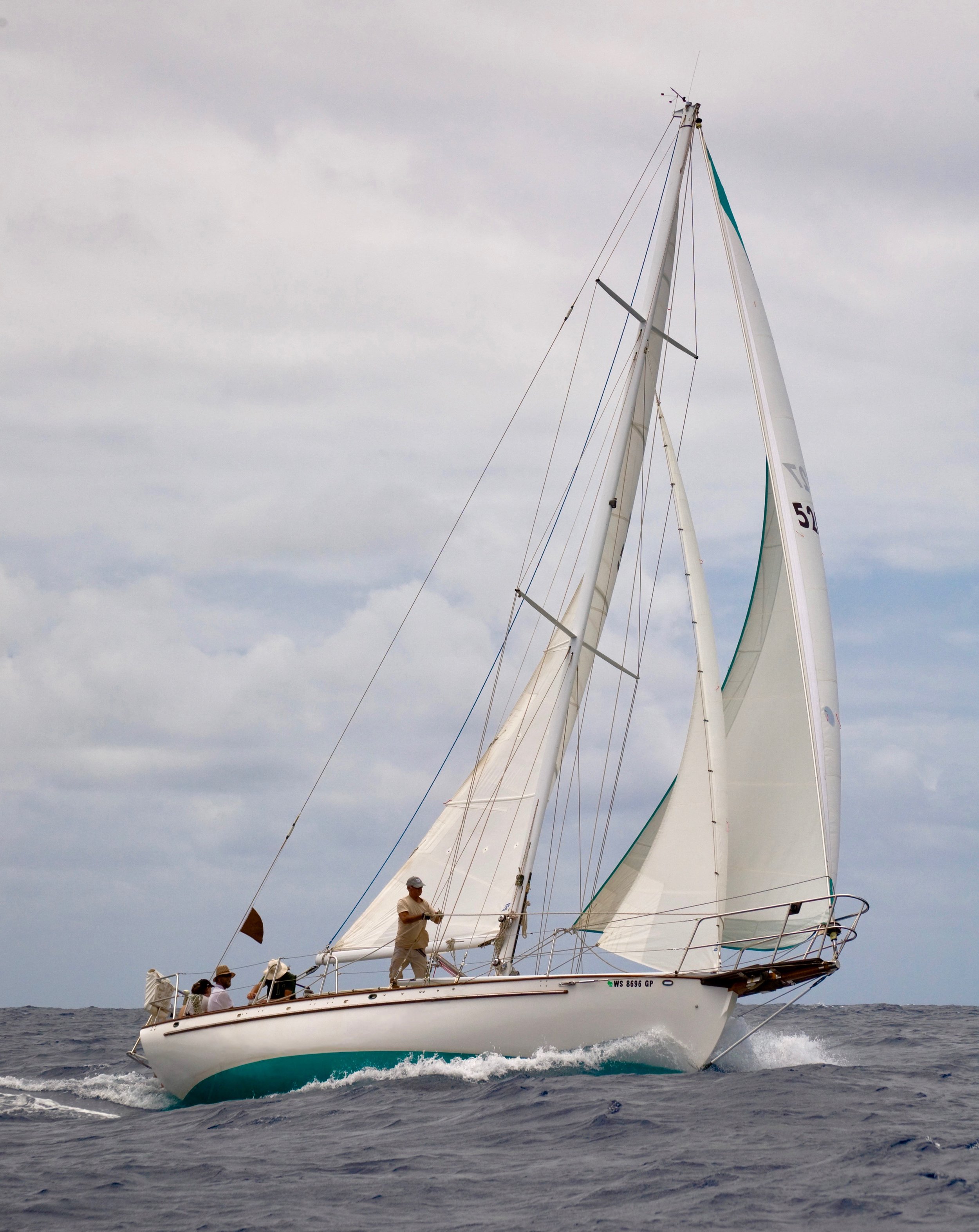classic full keel sailboats