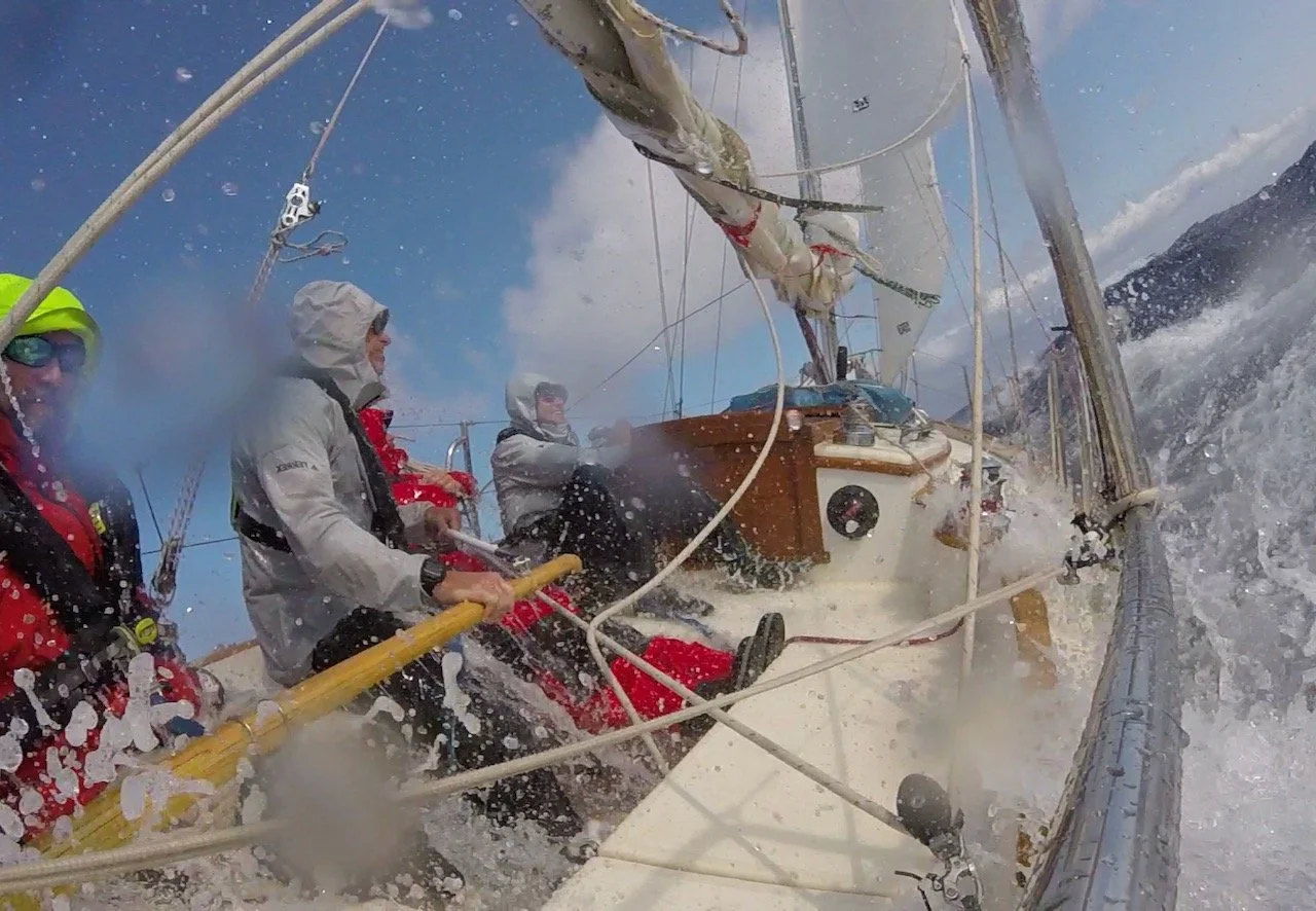 Heavy Weather Sail Training — Alenuihaha, Hawaii — Hawaii Sailing