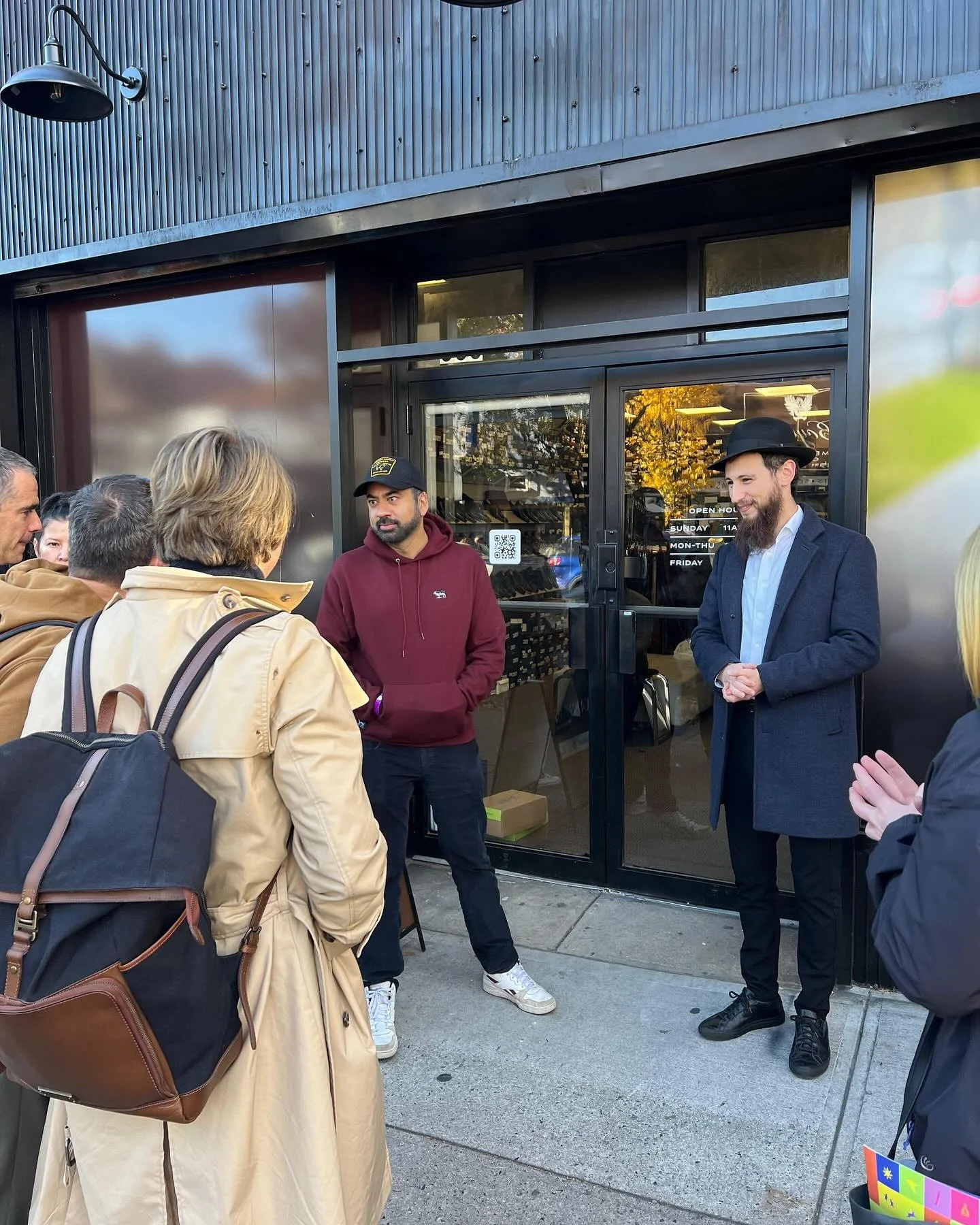 @kalpenn casually showed up for a tour one day! 
Honestly didn&rsquo;t know who he was until he mentioned he was in the film industry. Then people started stopping right and left to take their pictures with him on the streets of Crown Heights.