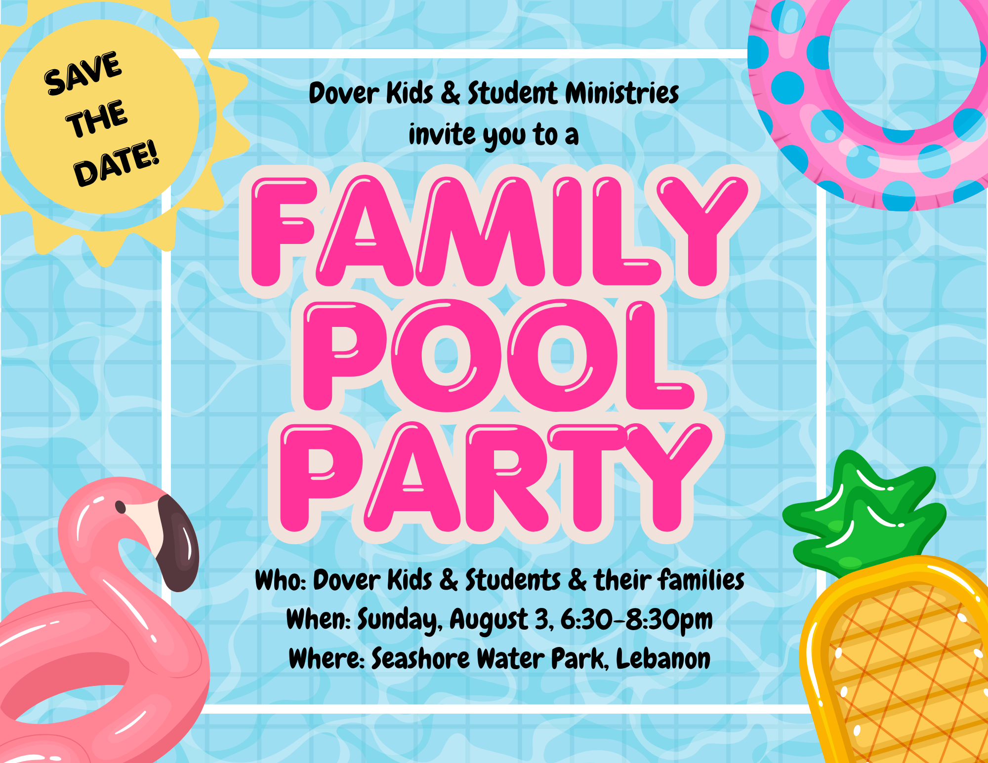 Family Pool Party