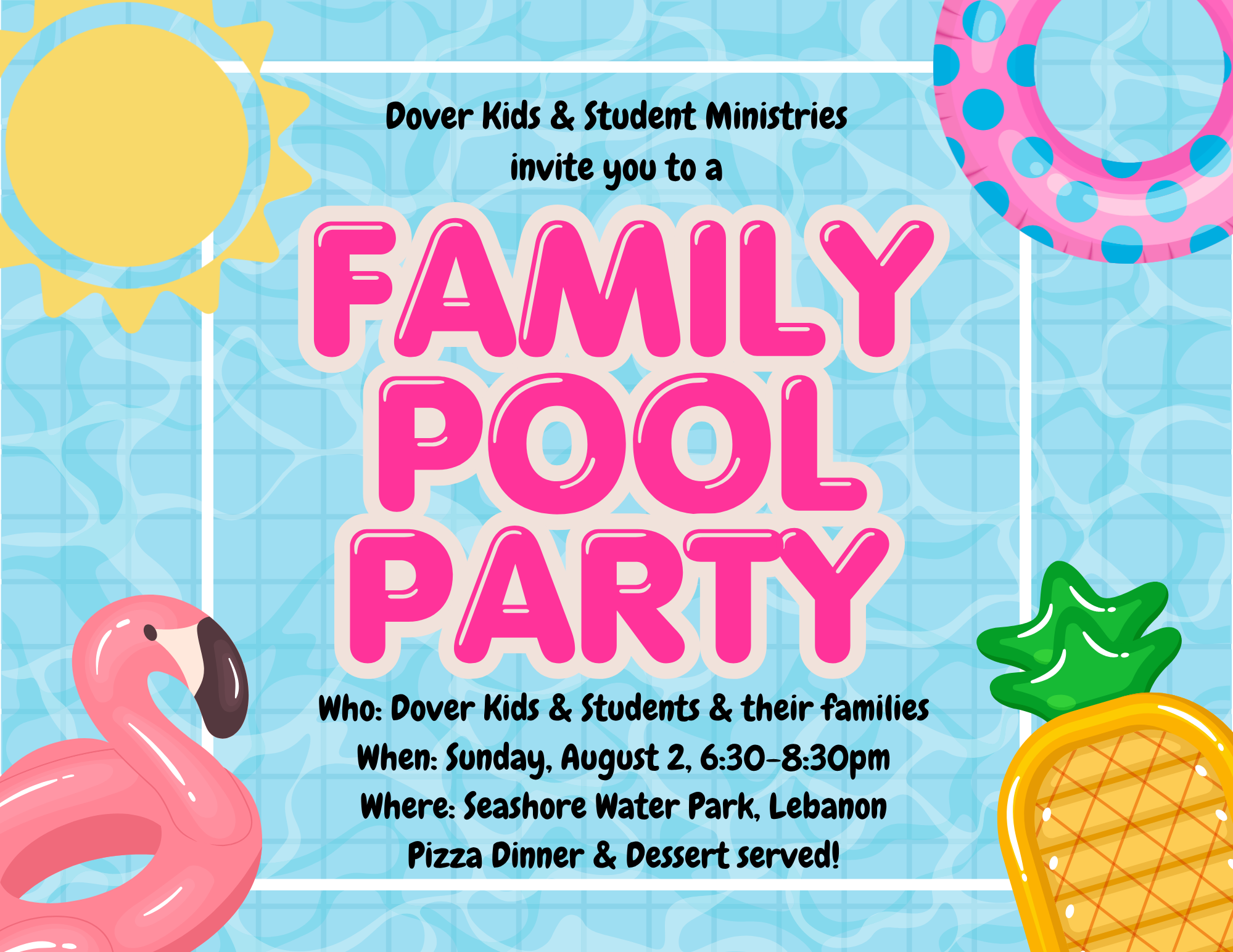 Family Pool Party 