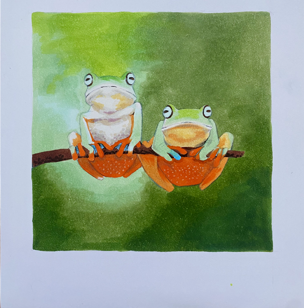 Kate Whitaker, Two Frogs