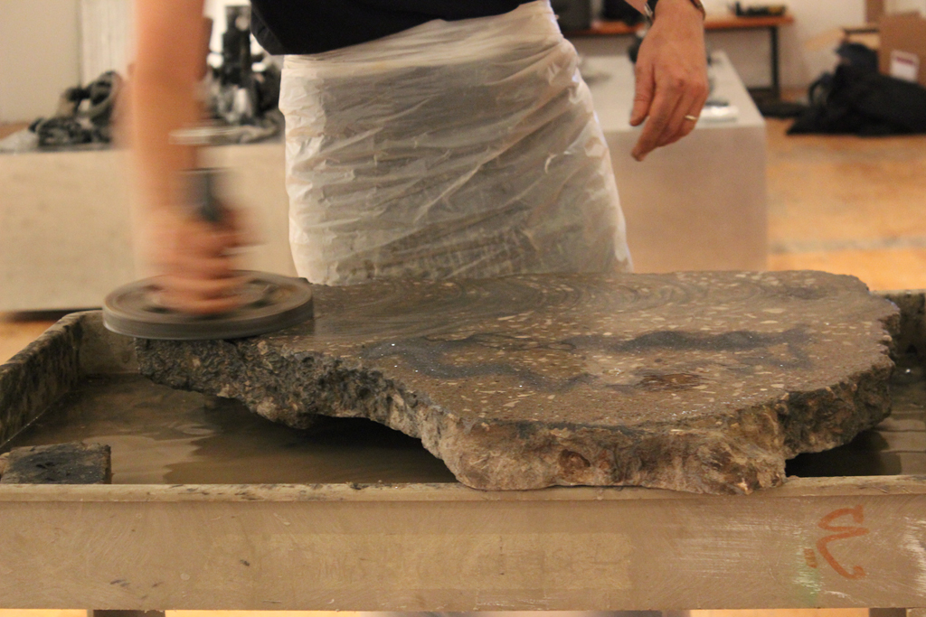   A Modern Cult of Monuments (2014)    A Modern Cult of Monuments &nbsp;consists of a modest collection of rubble, collected from heritage restoration projects in Cleveland, and meticulously polished and etched using a traditional lithographic proces