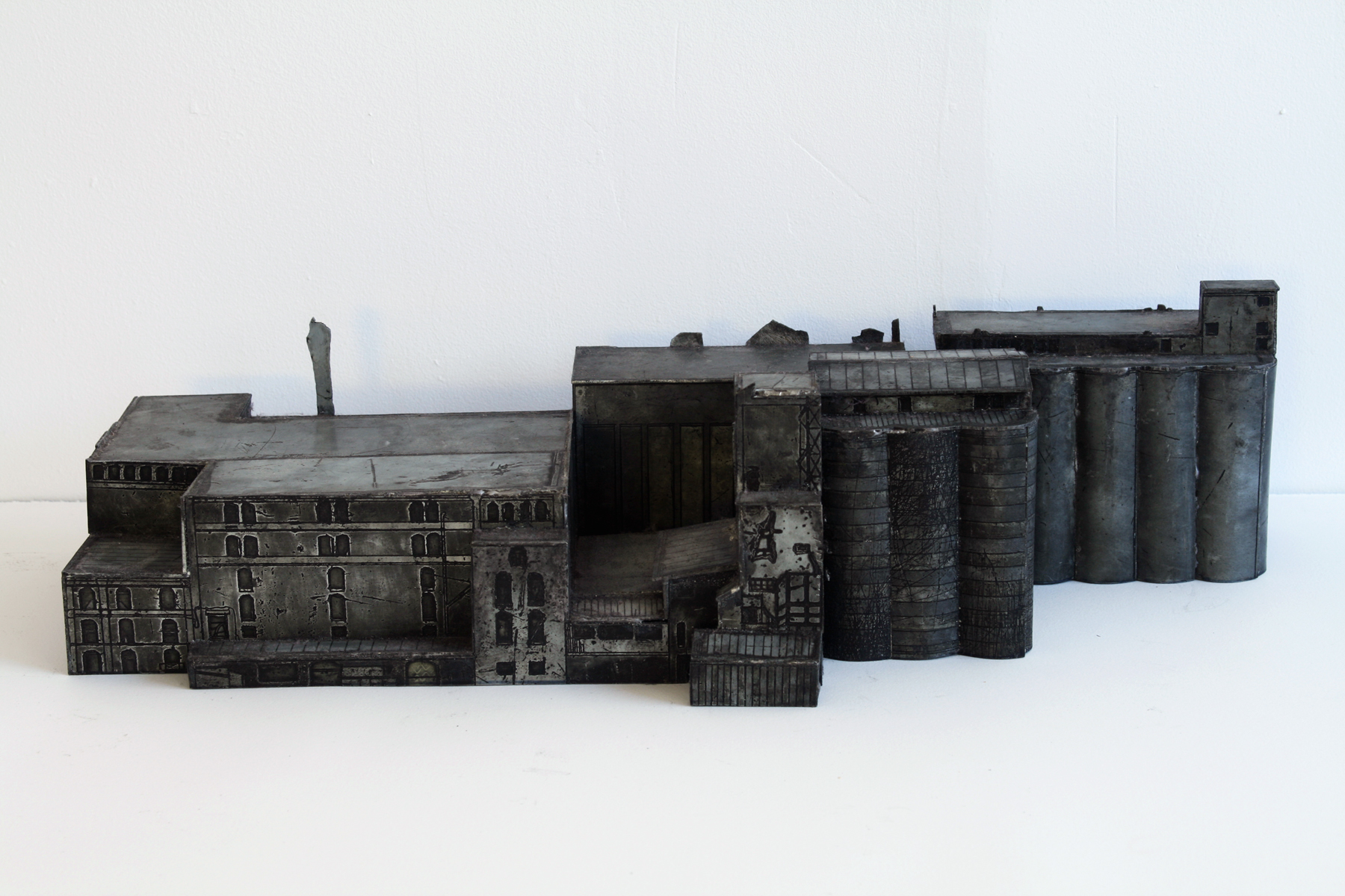 Canada Maltage Ltd ., zinc etching plates, 22" x 9" x 5", 2007.