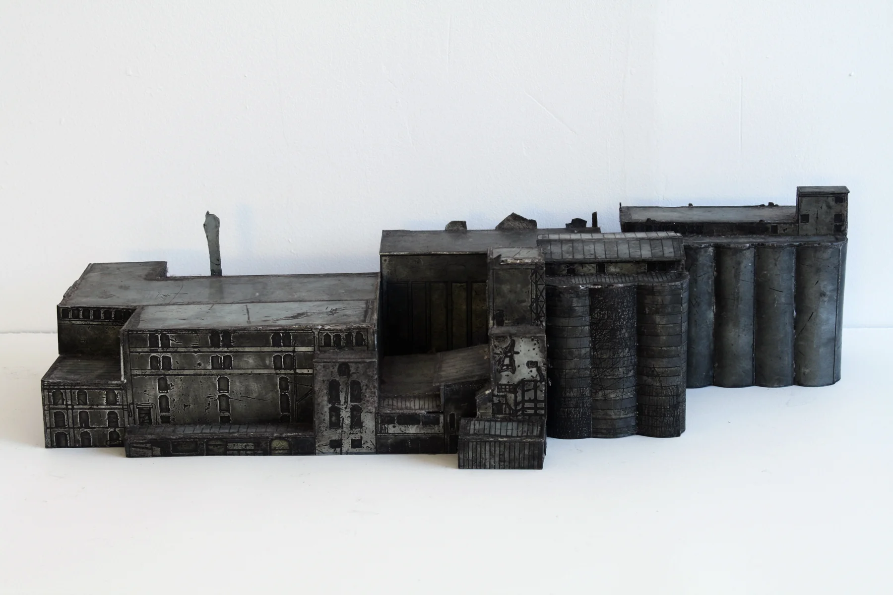 Canada Maltage Ltd ., zinc etching plates, 22" x 9" x 5", 2007.
