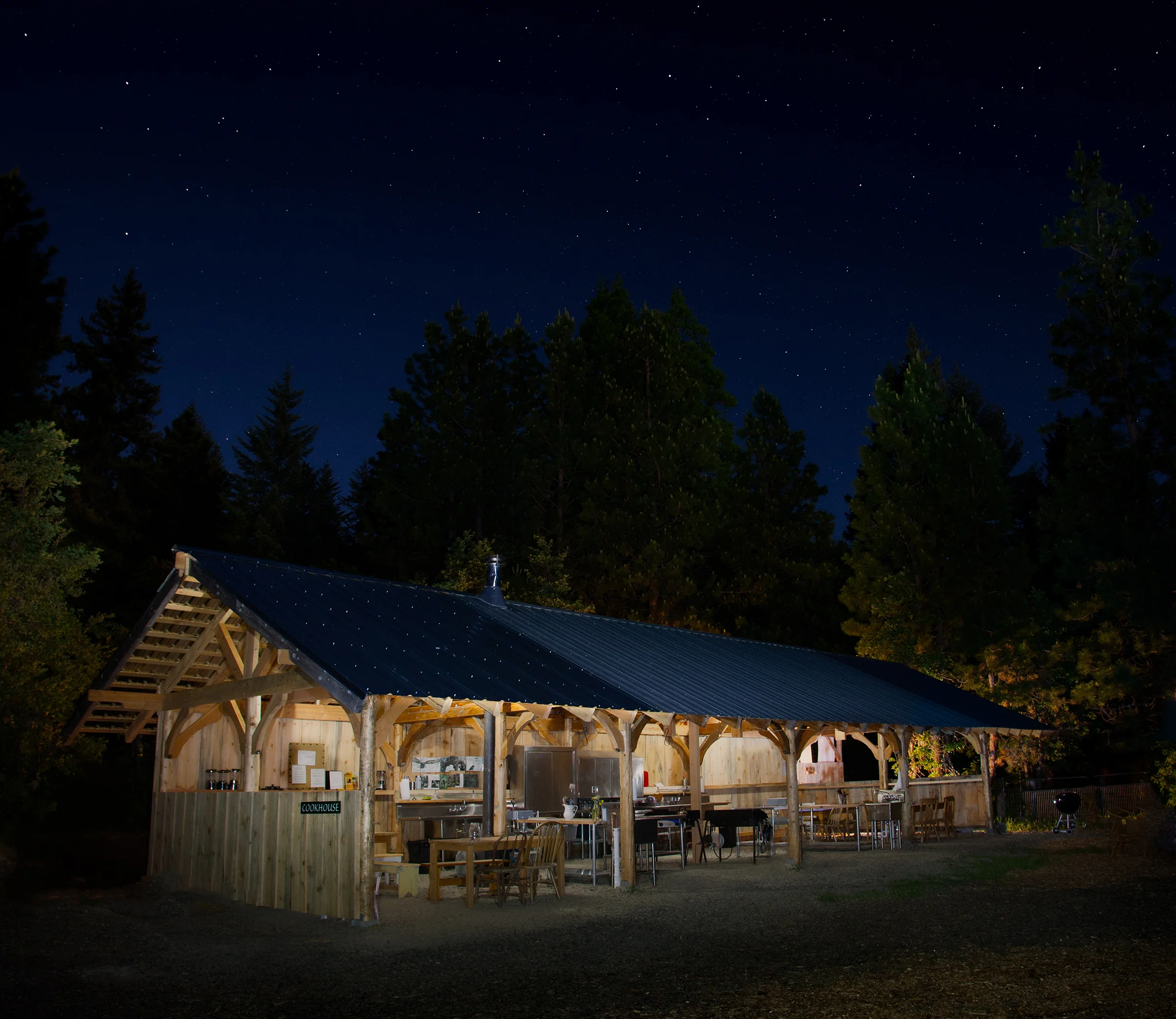 Campground Cookhouse At Night 2.jpg