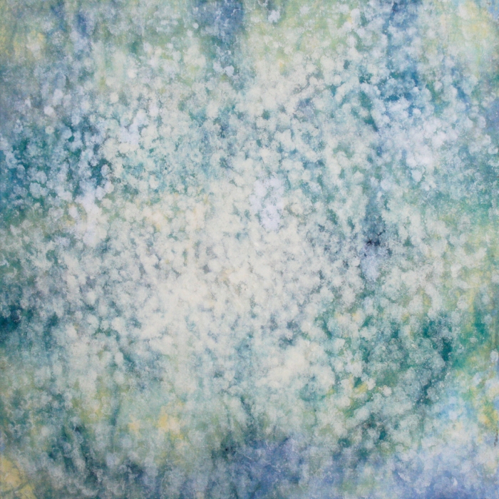 Your Name in the Sky (Sold) / 24"x24" / mixed media on Korean paper