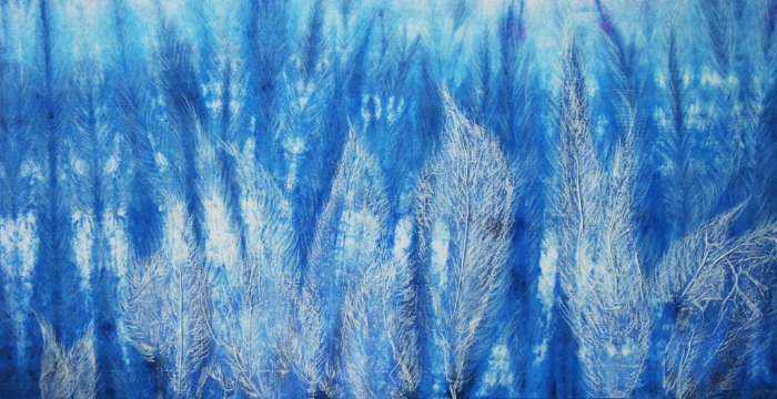 The Rest on Every Side 1 / 30"x20" / mixed media on Korean paper