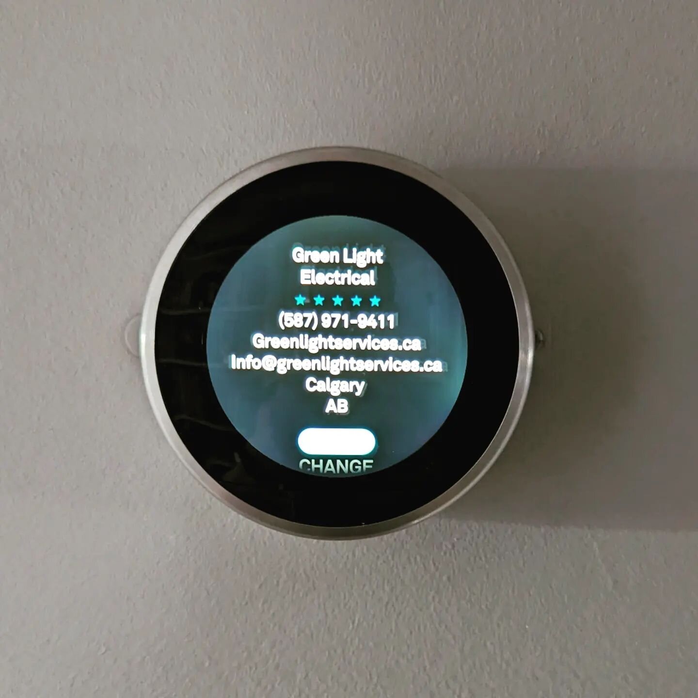 Google Nest Smart Thermostat @greenlight.ca

Can't wait to see what happens Nest! 

* Complete rewire 
* Common Wire 
* Switch to googlenest

Greenlight Electrical Services ltd.
Your local GoogleNest pro if youre having trouble we will put the light 