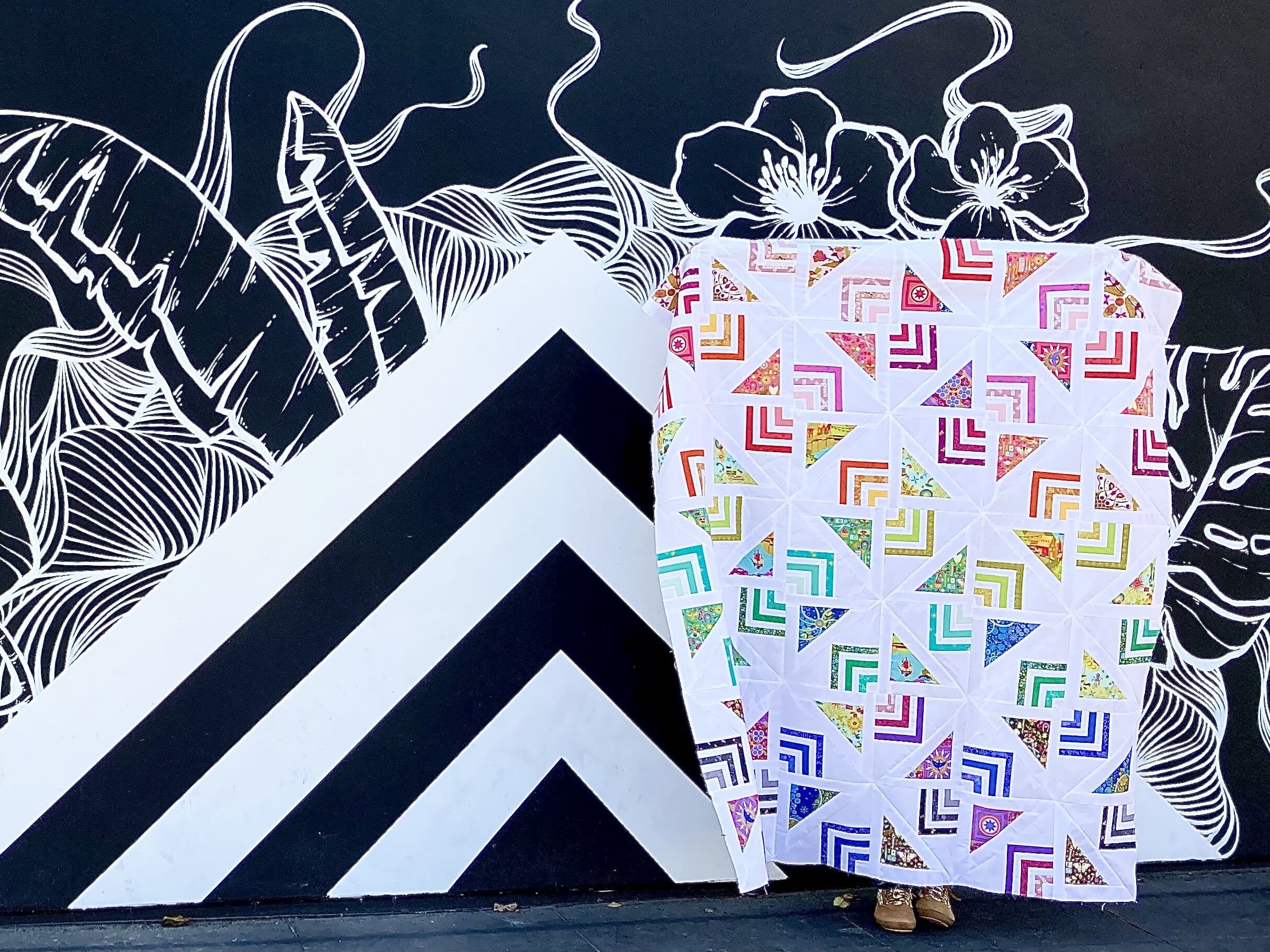 11-rainbow-La Bizarra Keepsake Custom Handmade Quilt.jpeg