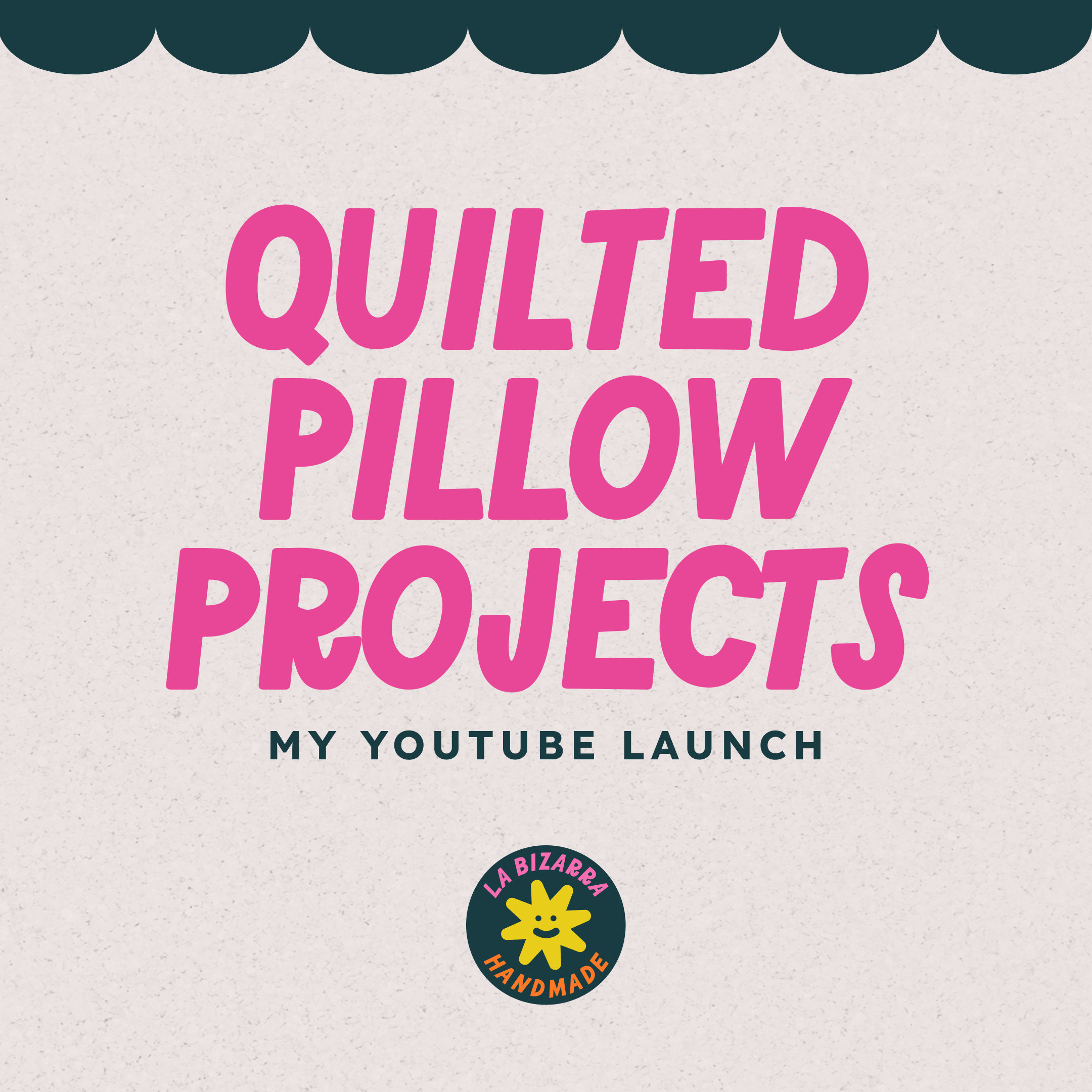 Quilted Pillow Projects | My Youtube Launch
