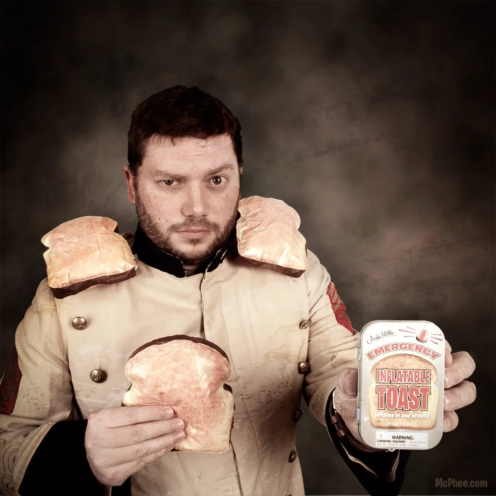 Inflatable Toast: Model