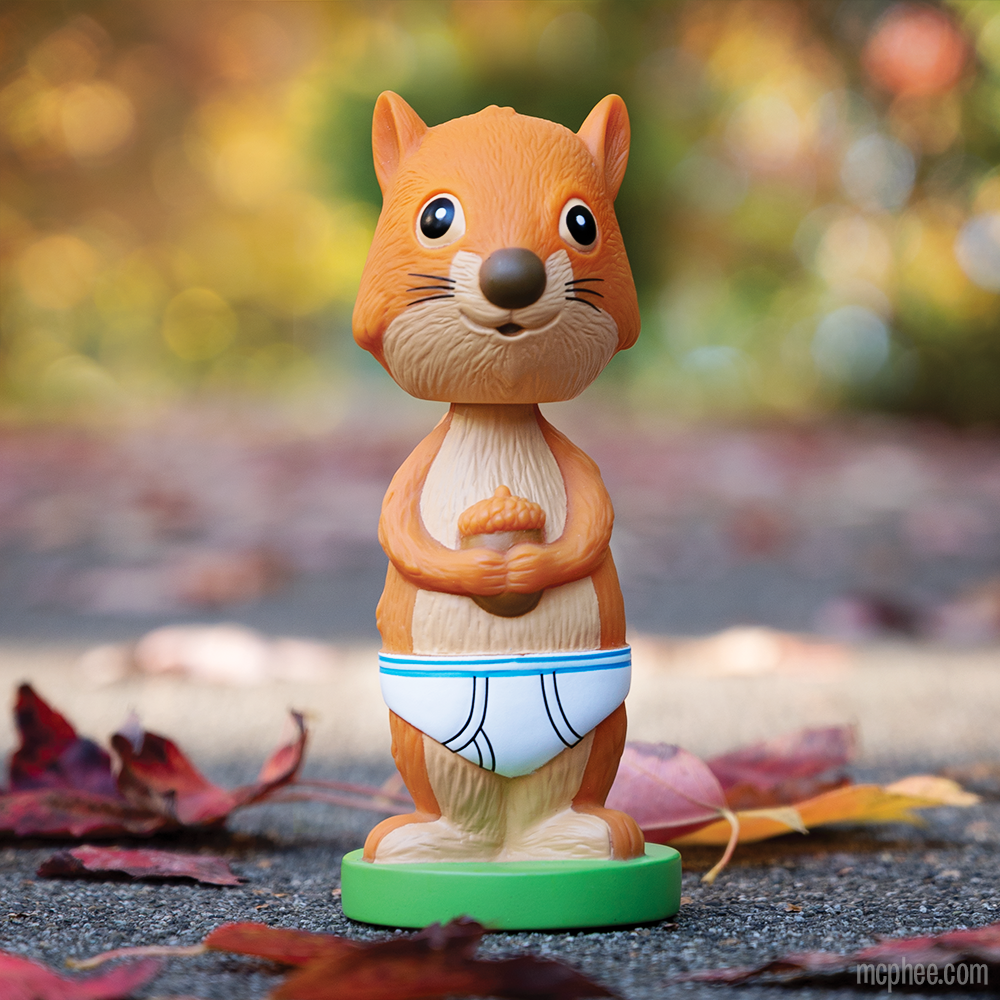 Squirrel in Underpants Nodder