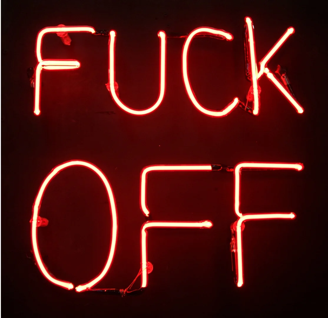  Date: 2015  Medium: neon, steel, wood, paint; neon transformers  Dimensions: 24”x 24”x 15” 