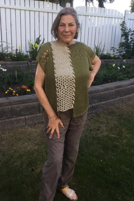 Catherine S. (Olive, Ecru)