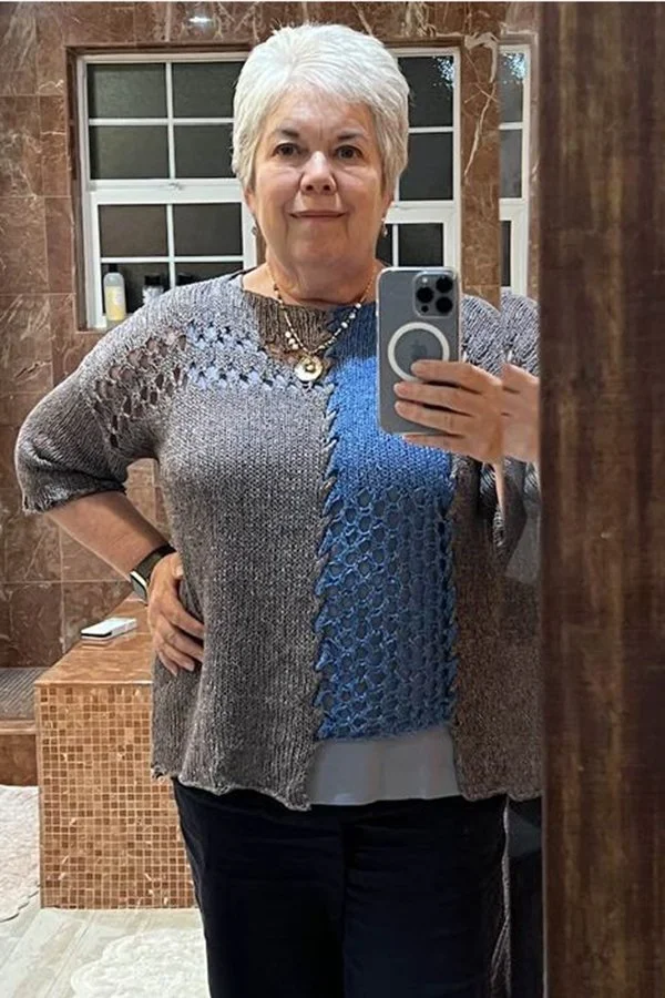 Shari K. (Steel Gray, Sapphire)