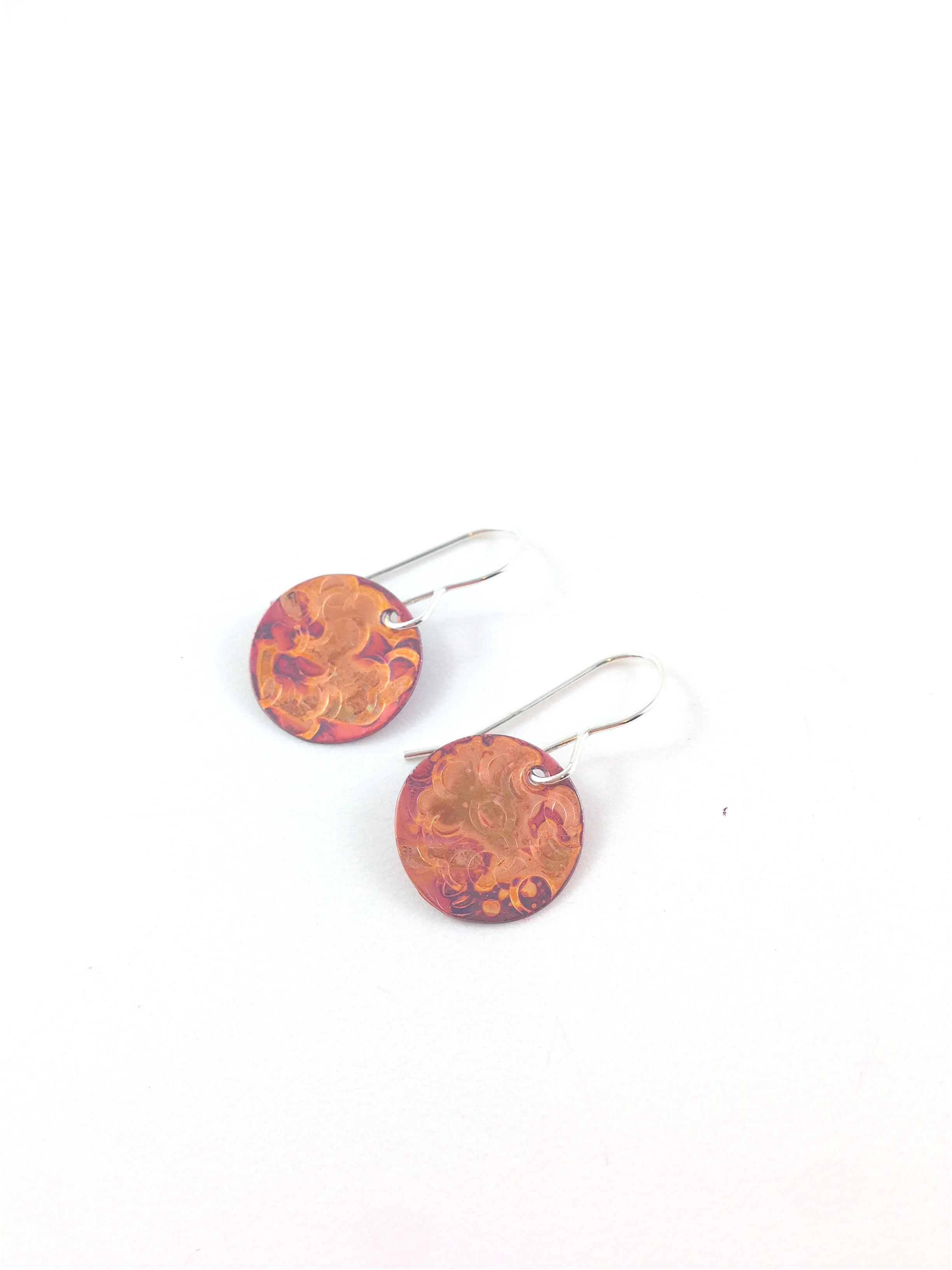 Tiny Circle Earrings
