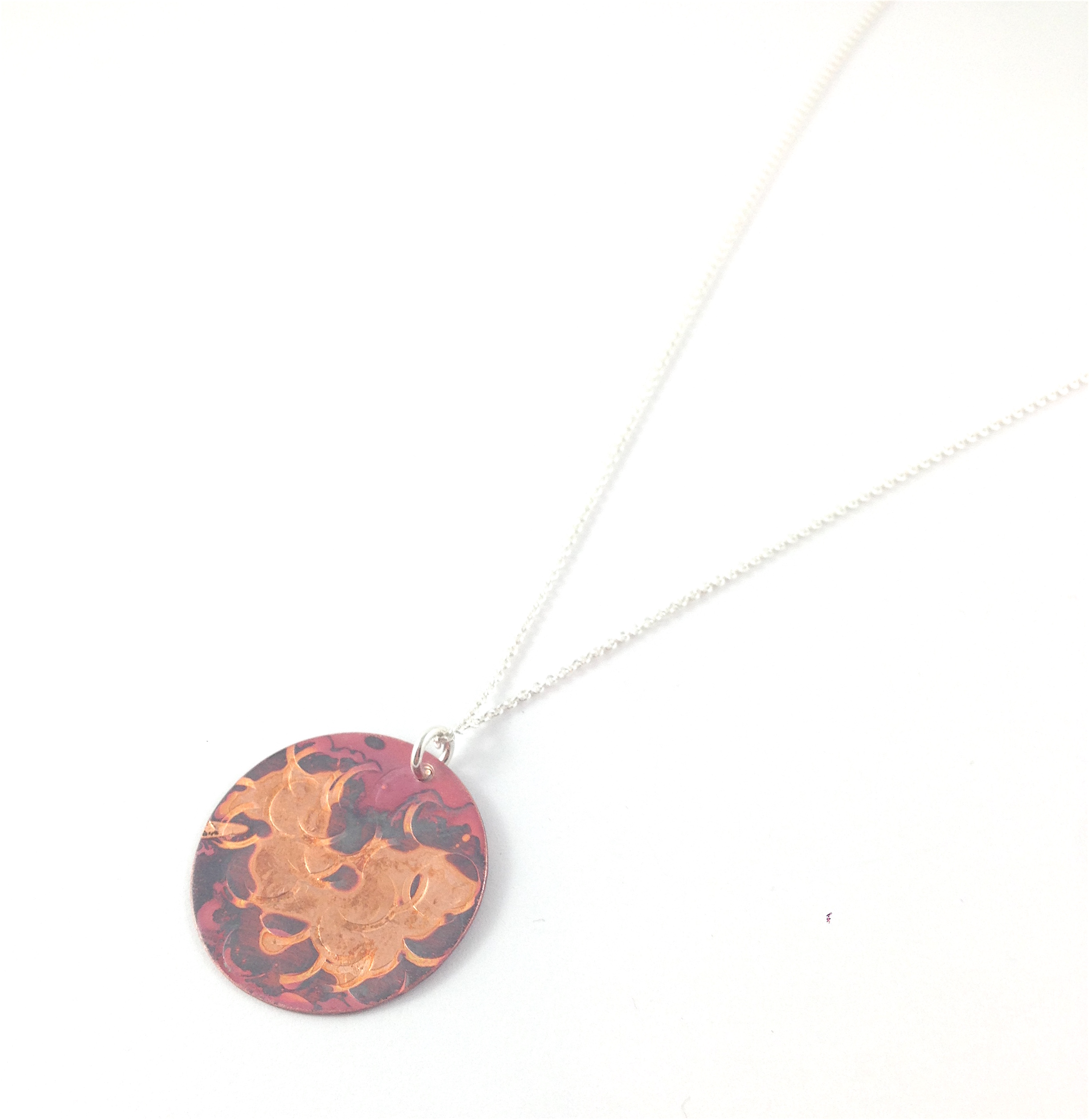 handmade copper necklace